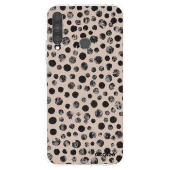 Picasee silikonový průhledný obal pro Huawei P40 Lite E - Dots