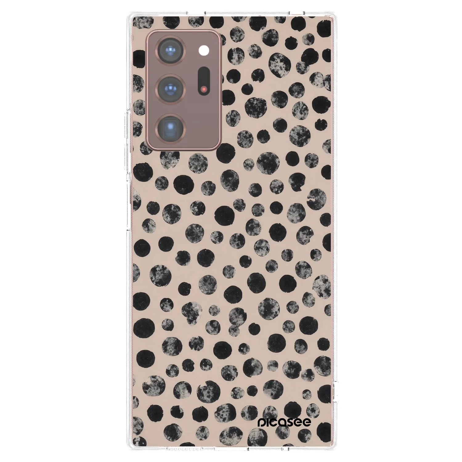 Picasee silikonový průhledný obal pro Samsung Galaxy Note 20 Ultra - Dots