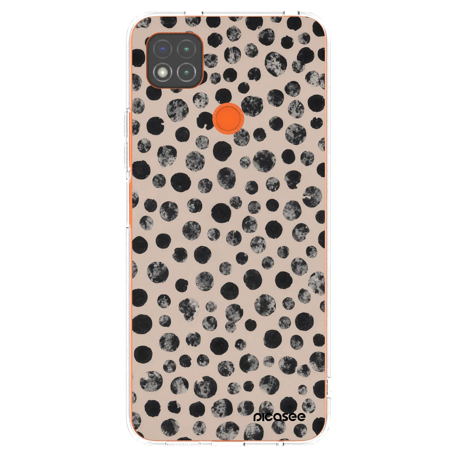 Picasee silikonový průhledný obal pro Xiaomi Redmi 9C - Dots