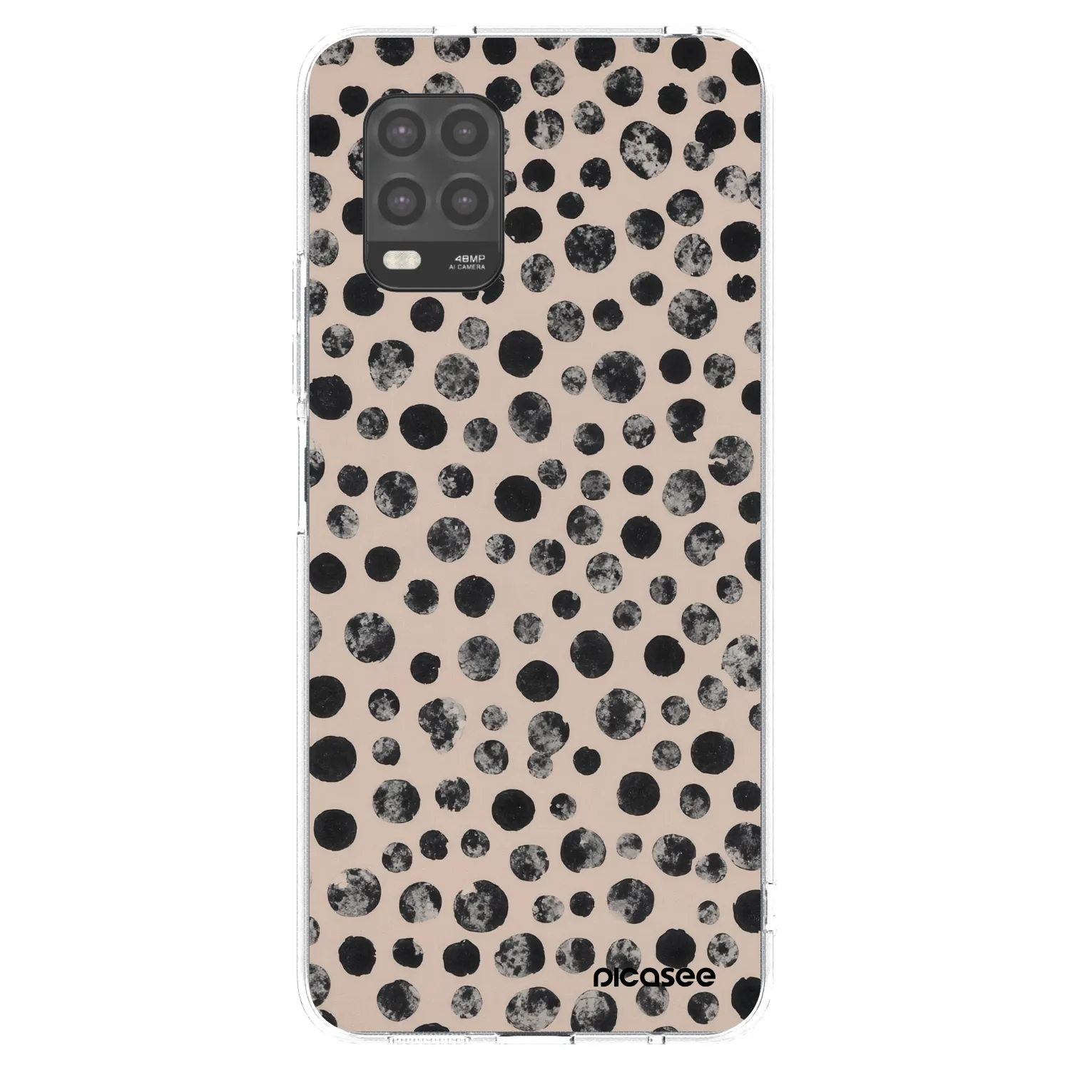 Picasee silikonový průhledný obal pro Xiaomi Mi 10 Lite - Dots