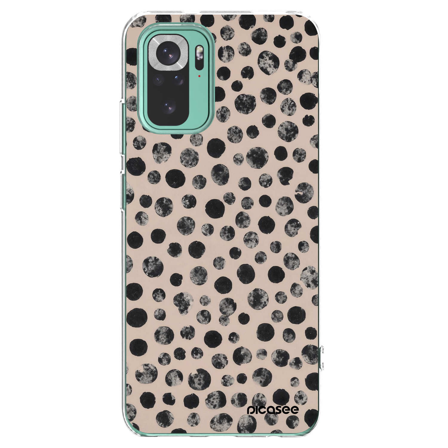 Picasee silikonový průhledný obal pro Xiaomi Redmi Note 10 Pro - Dots