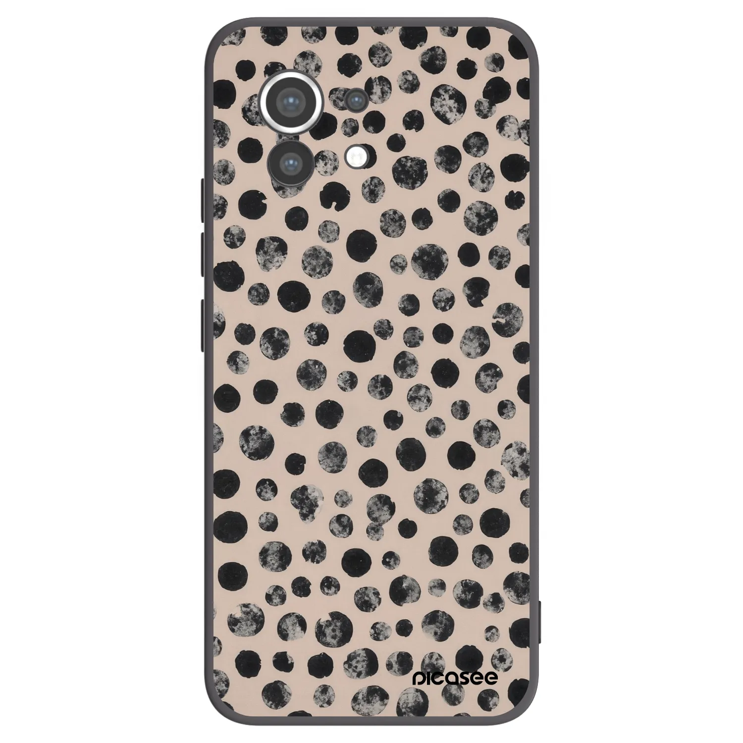 Picasee silikonový černý obal pro Xiaomi Mi 11 - Dots