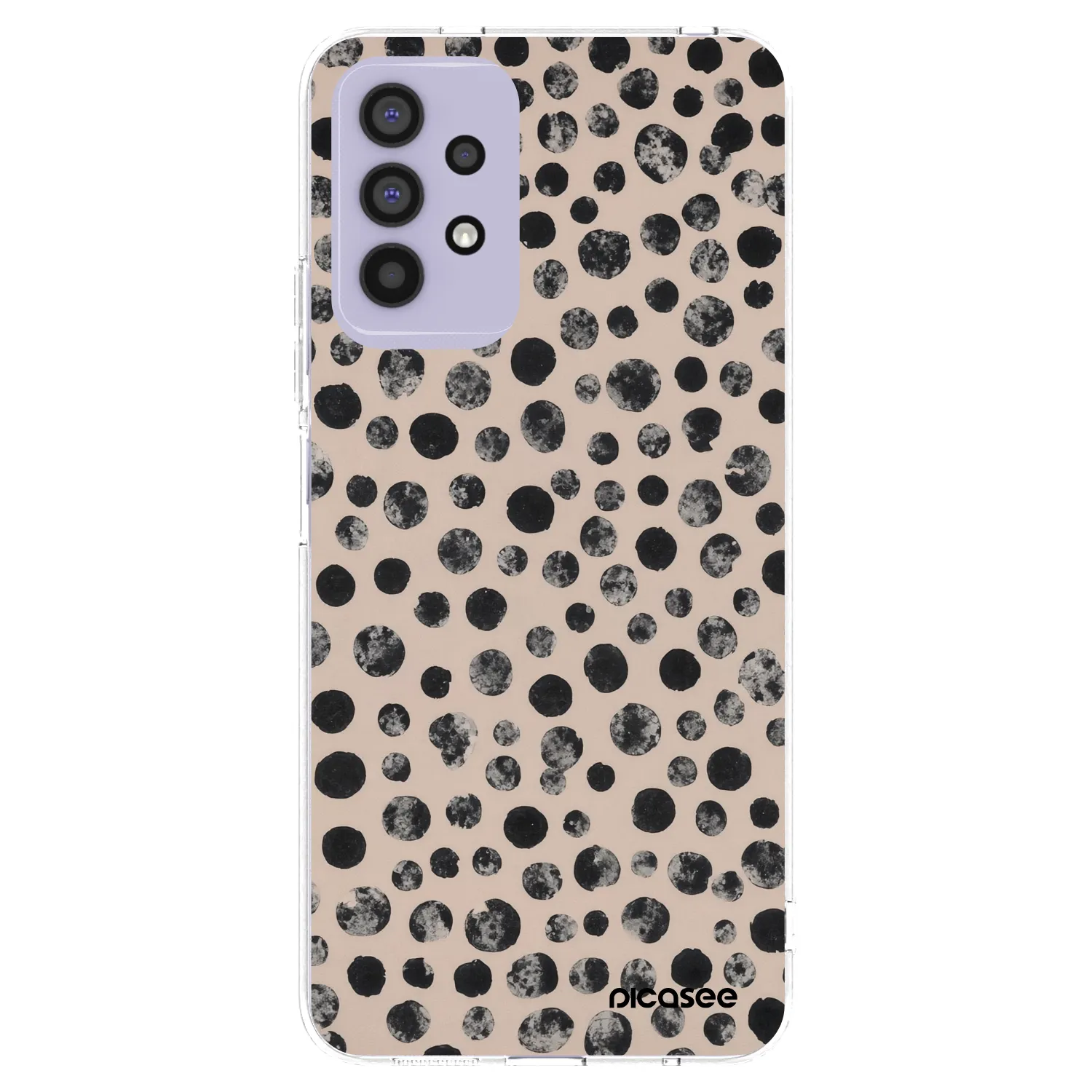 Picasee silikonový průhledný obal pro Samsung Galaxy A32 4G SM-A325F - Dots