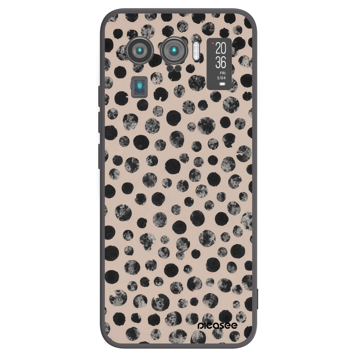 Picasee silikonový černý obal pro Xiaomi Mi 11 Ultra - Dots