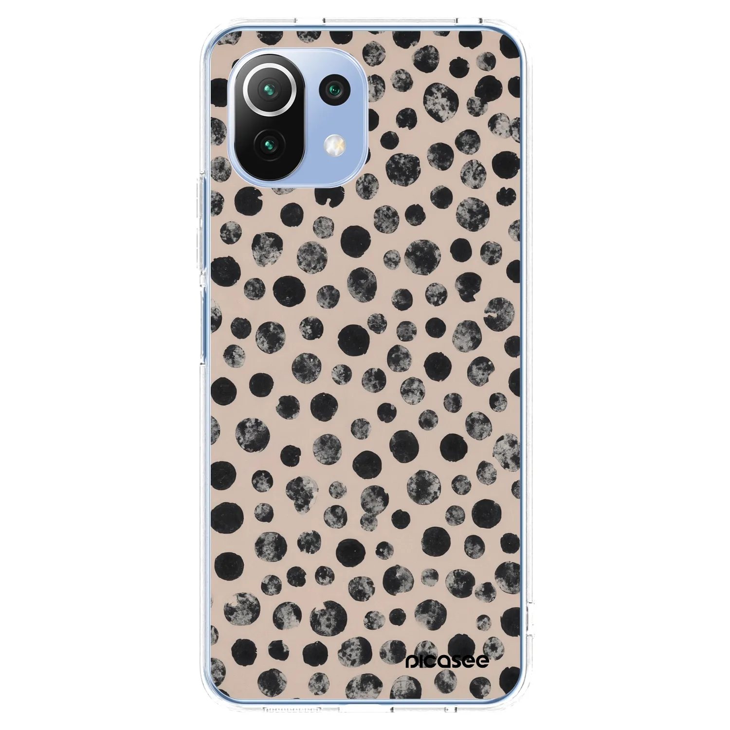 Picasee silikonový průhledný obal pro Xiaomi 11 Lite 5G NE - Dots
