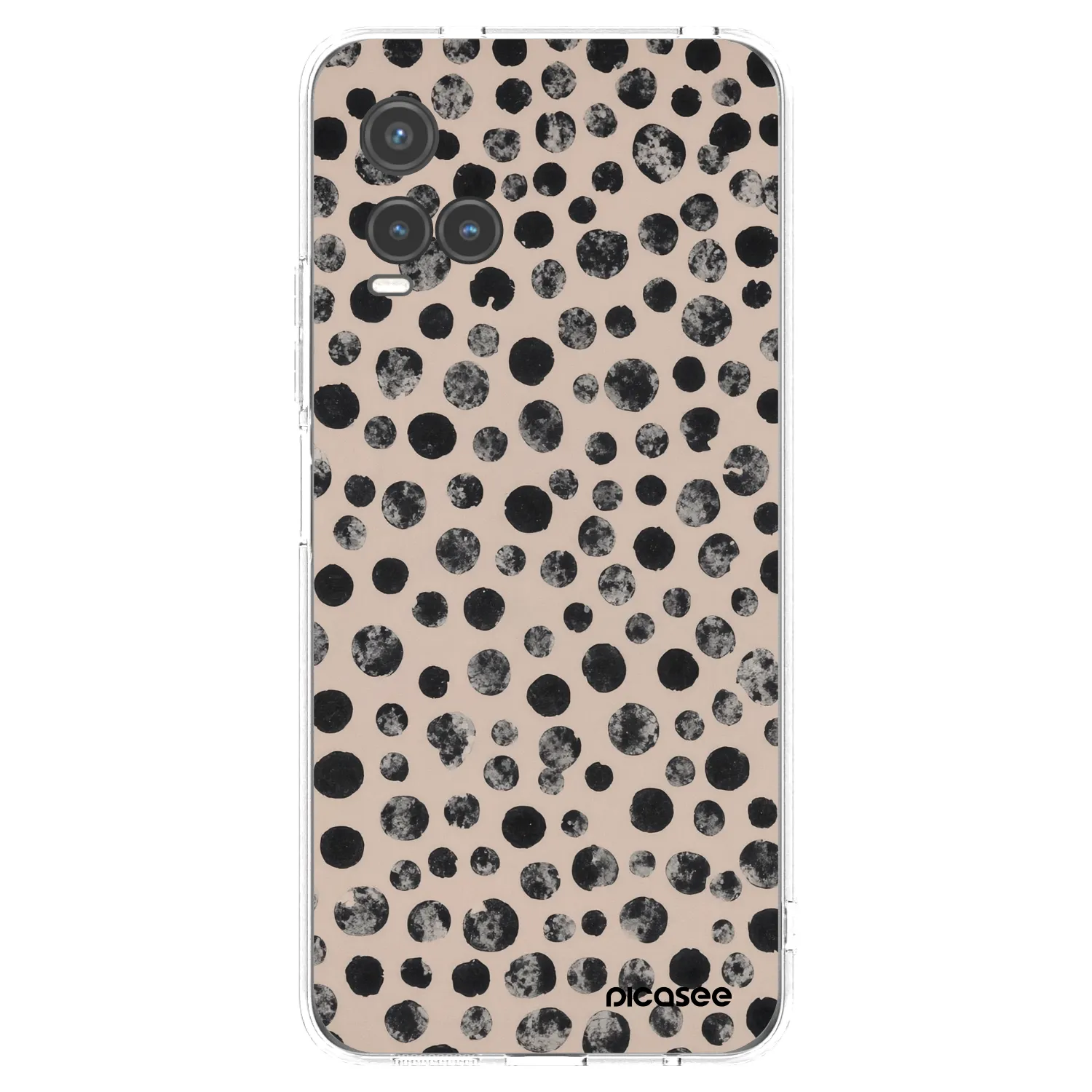 Picasee silikonový průhledný obal pro Vivo Y33s - Dots