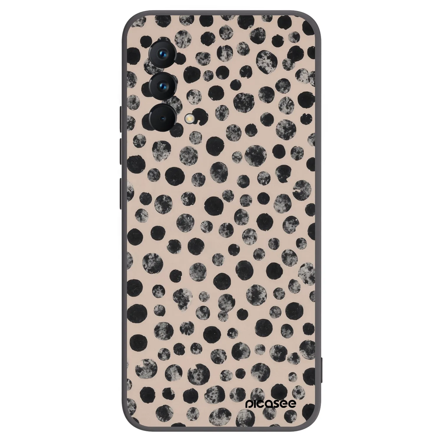 Picasee silikonový černý obal pro Realme GT Master Edition 5G - Dots