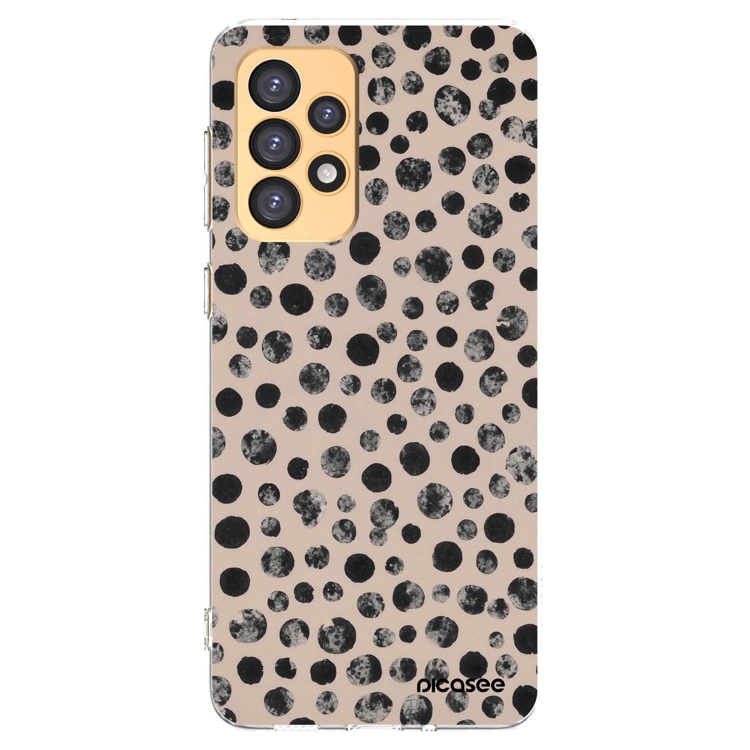 Picasee silikonový průhledný obal pro Samsung Galaxy A33 5G A336 - Dots