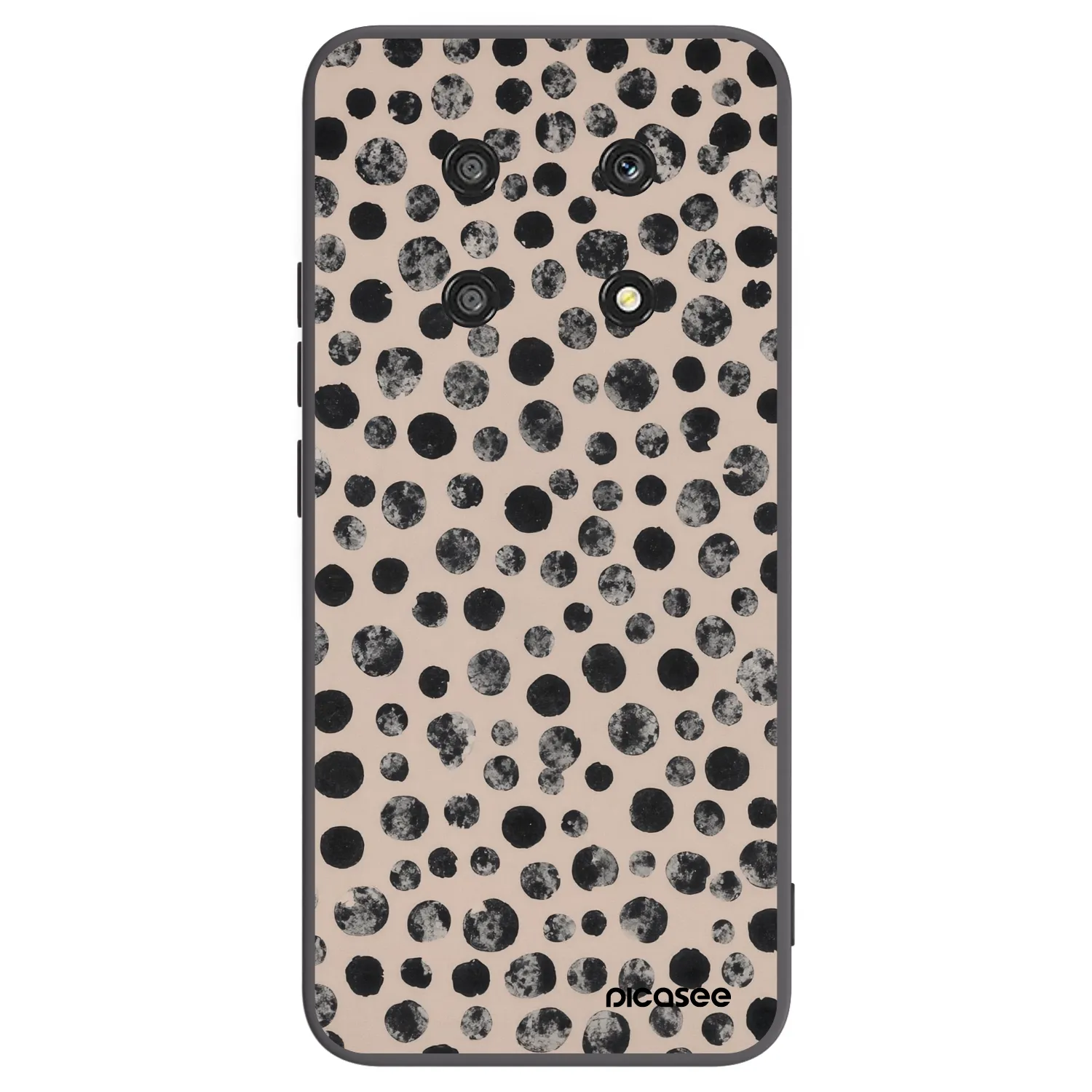 Picasee silikonový černý obal pro Honor Magic4 Lite 5G - Dots
