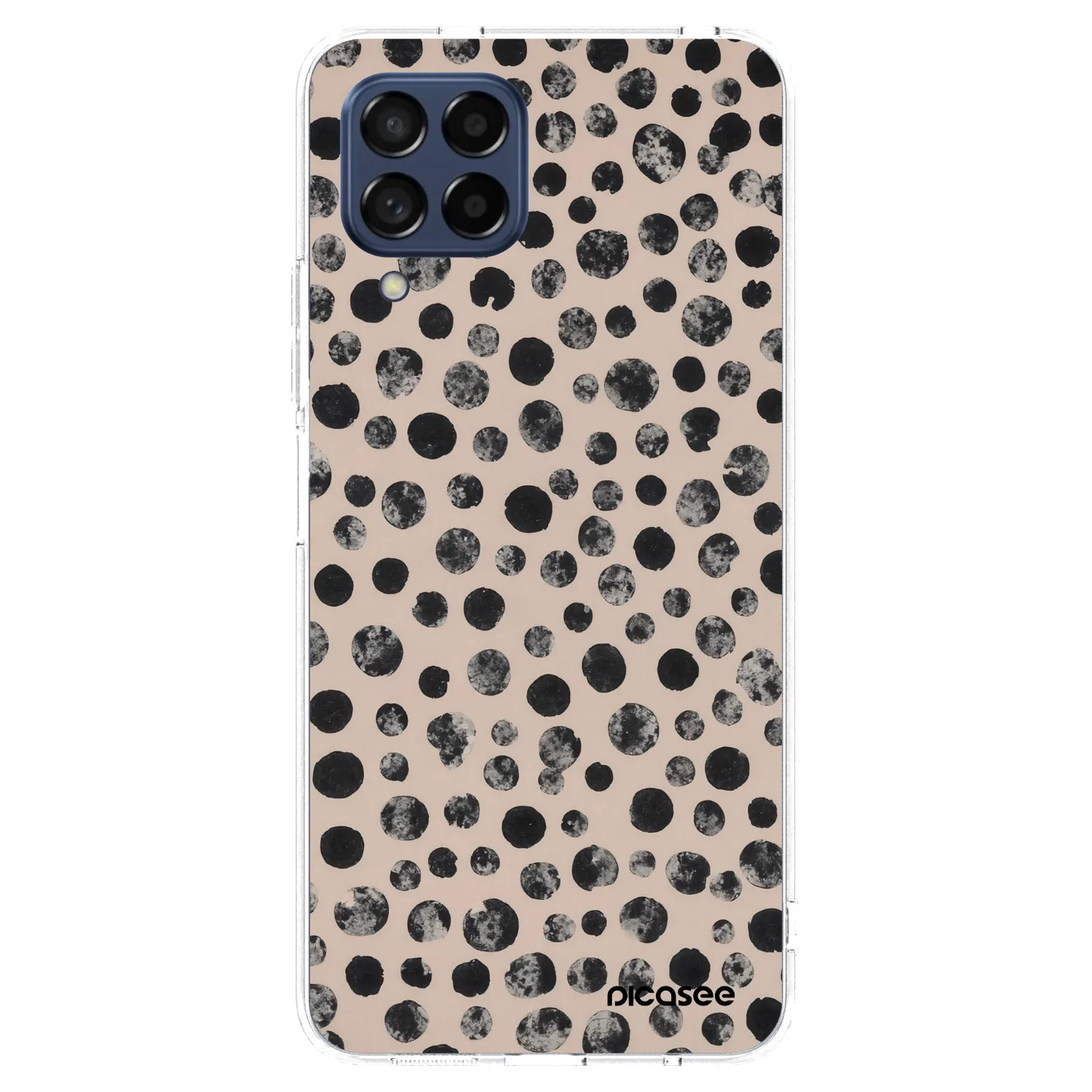 Picasee silikonový průhledný obal pro Samsung Galaxy M53 5G - Dots