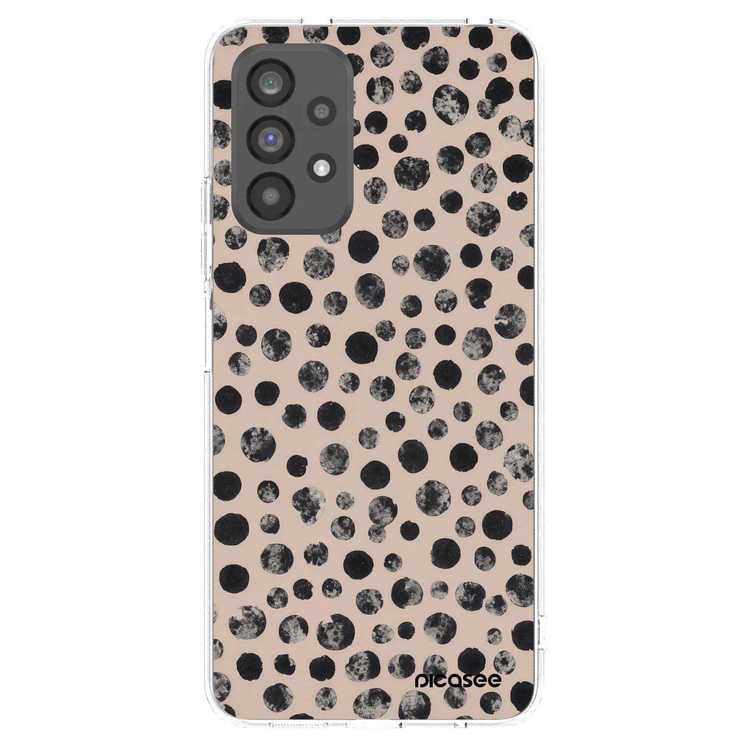 Picasee silikonový průhledný obal pro Samsung Galaxy A73 5G - Dots