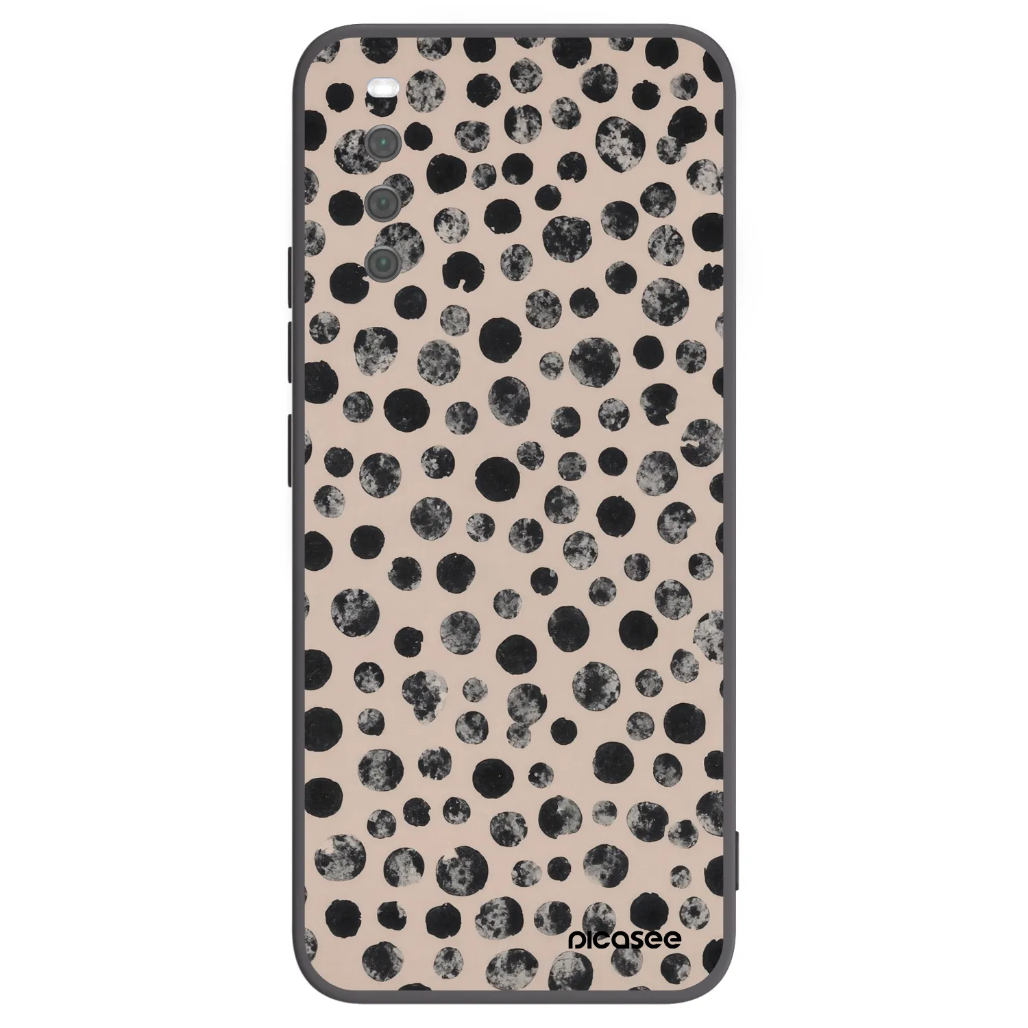 Picasee silikonový černý obal pro Sony Xperia 10 III - Dots