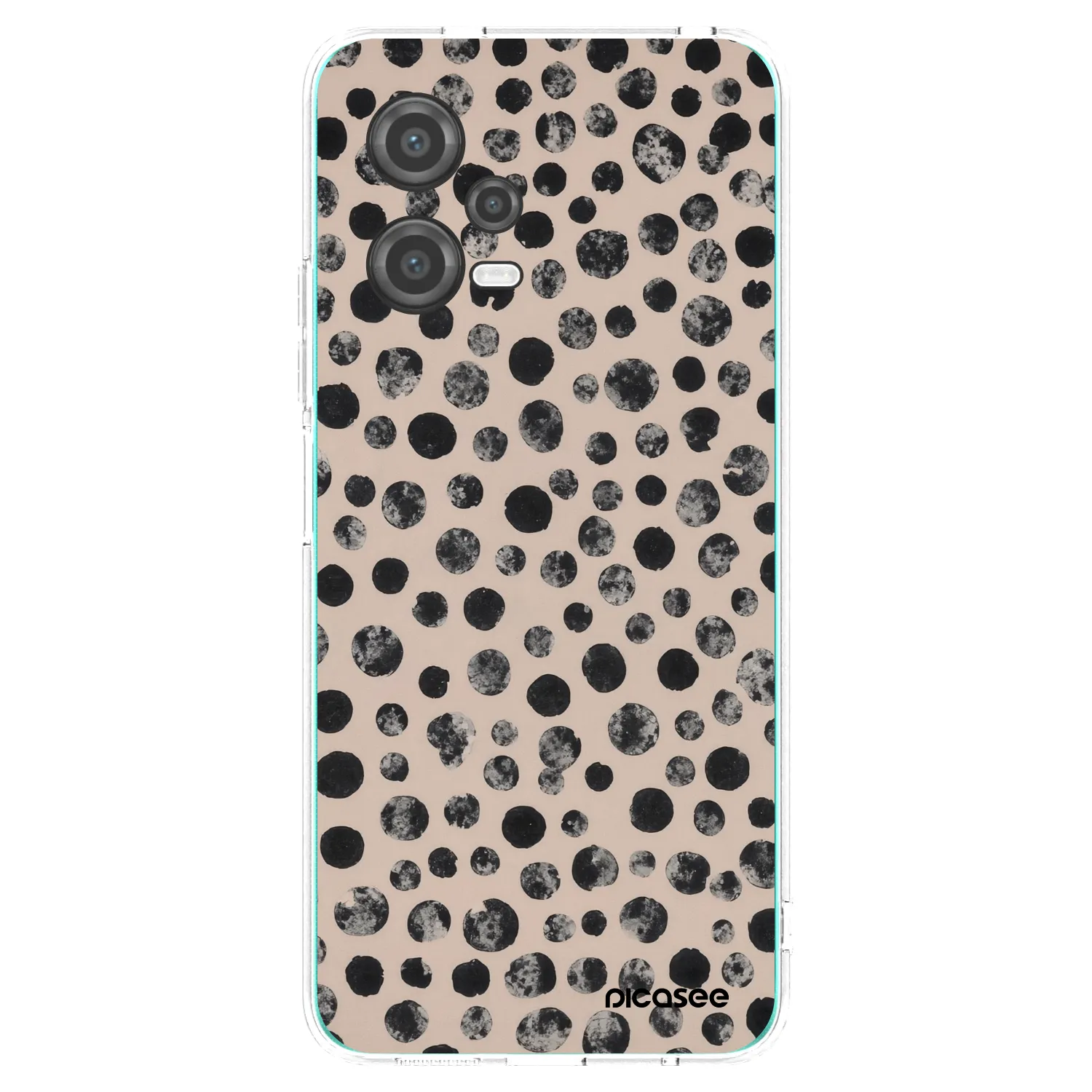 Picasee silikonový průhledný obal pro Xiaomi Poco X5 - Dots