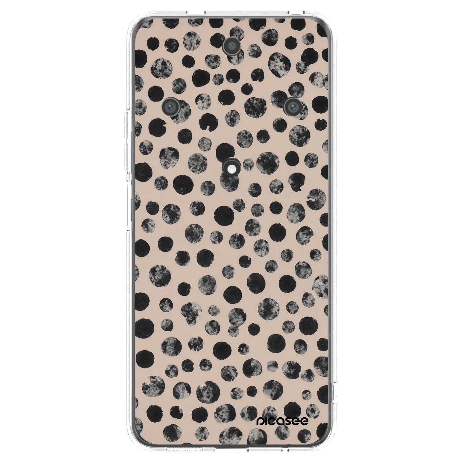 Picasee silikonový průhledný obal pro Honor Magic5 Lite 5G - Dots