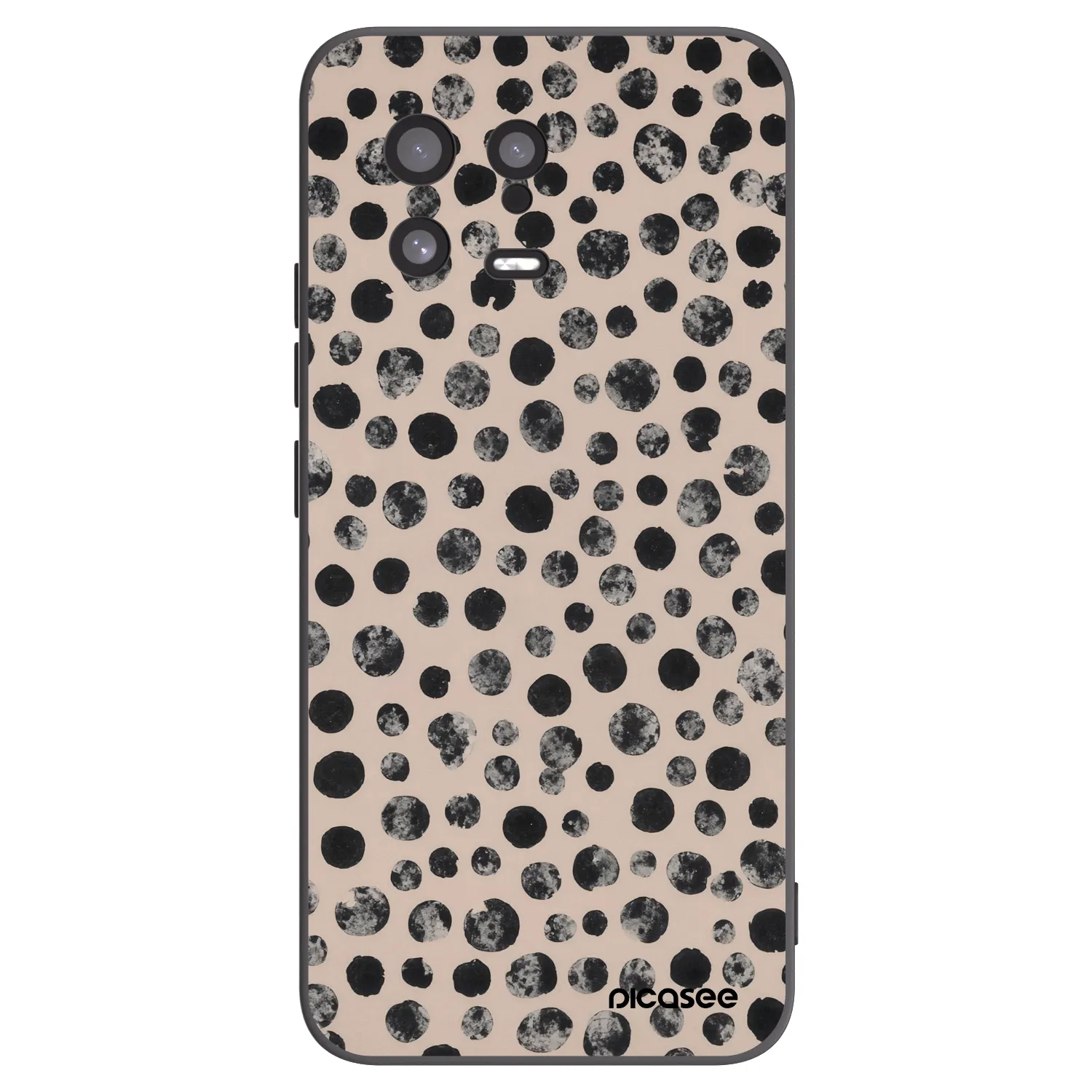 Picasee silikonový černý obal pro Xiaomi 13 - Dots