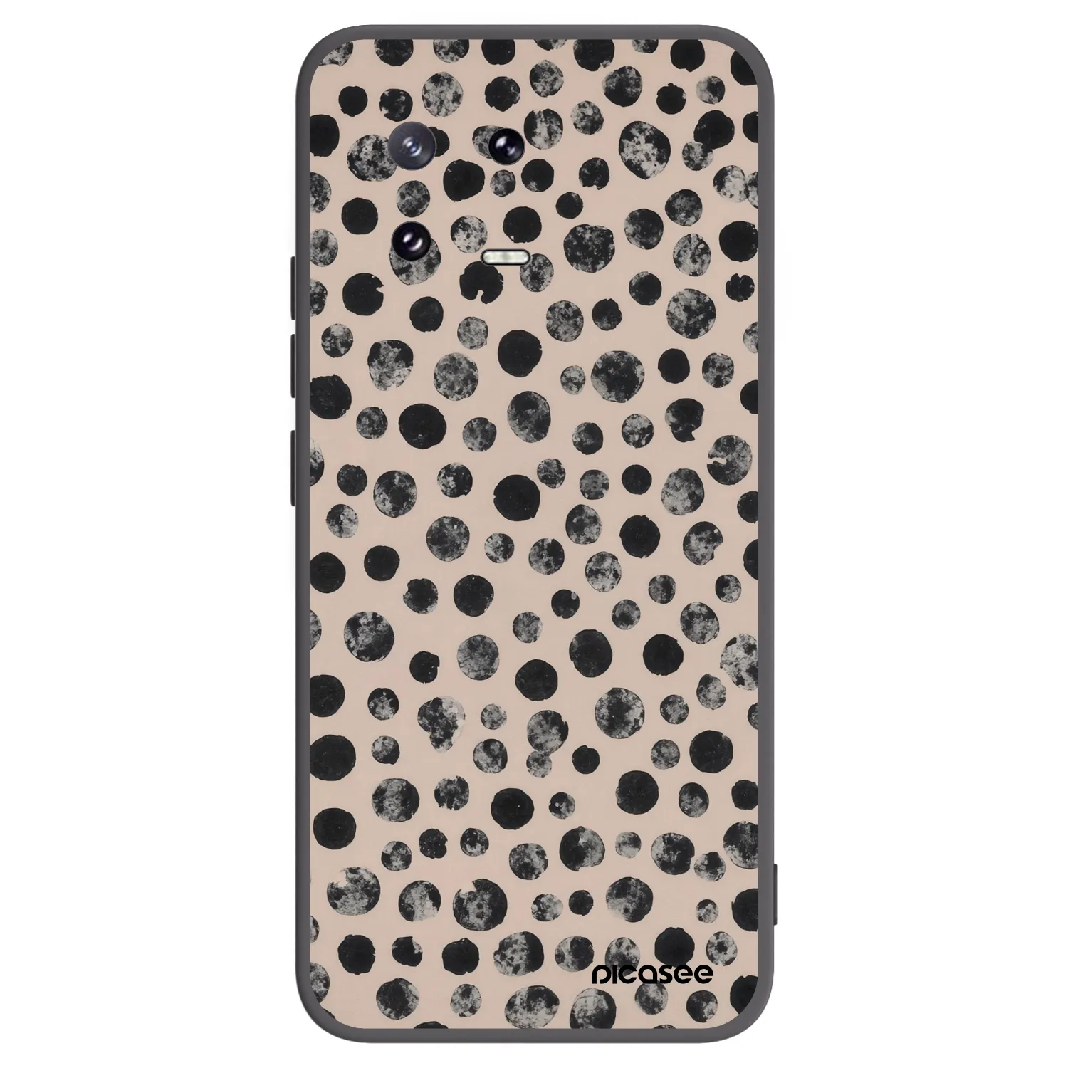 Picasee silikonový černý obal pro Xiaomi 13 Pro - Dots