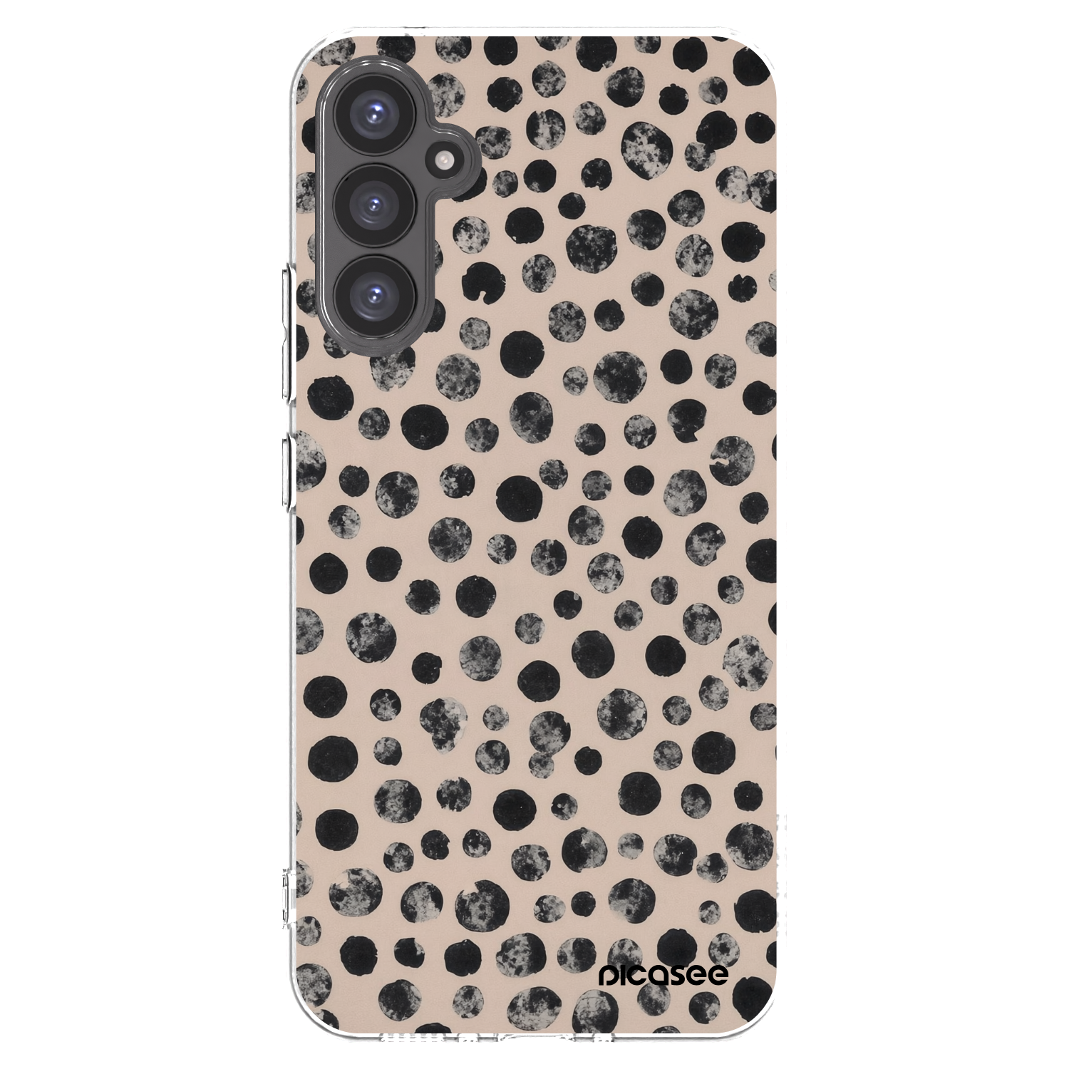 Picasee silikonový průhledný obal pro Samsung Galaxy A34 5G A346B - Dots