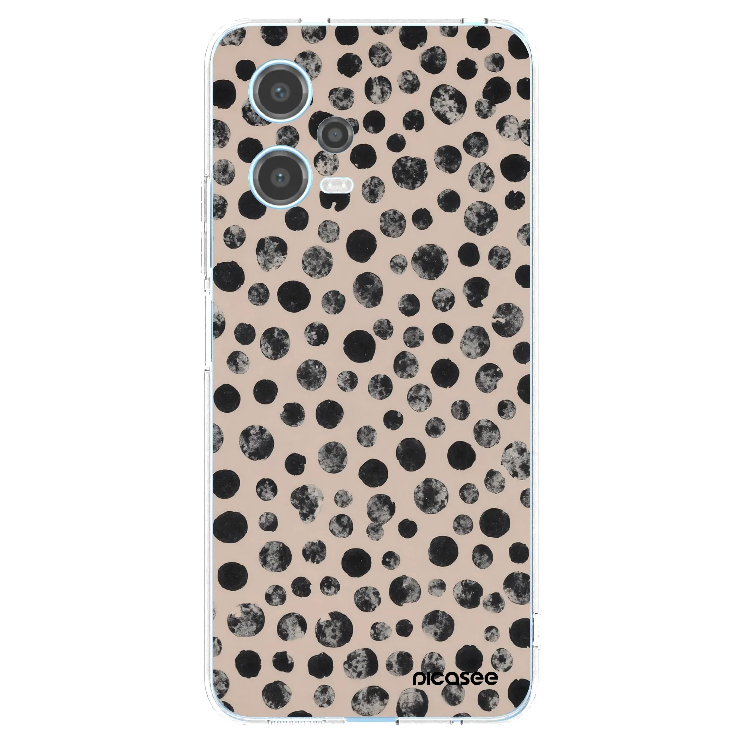 Picasee silikonový průhledný obal pro Xiaomi Redmi Note 12 5G - Dots