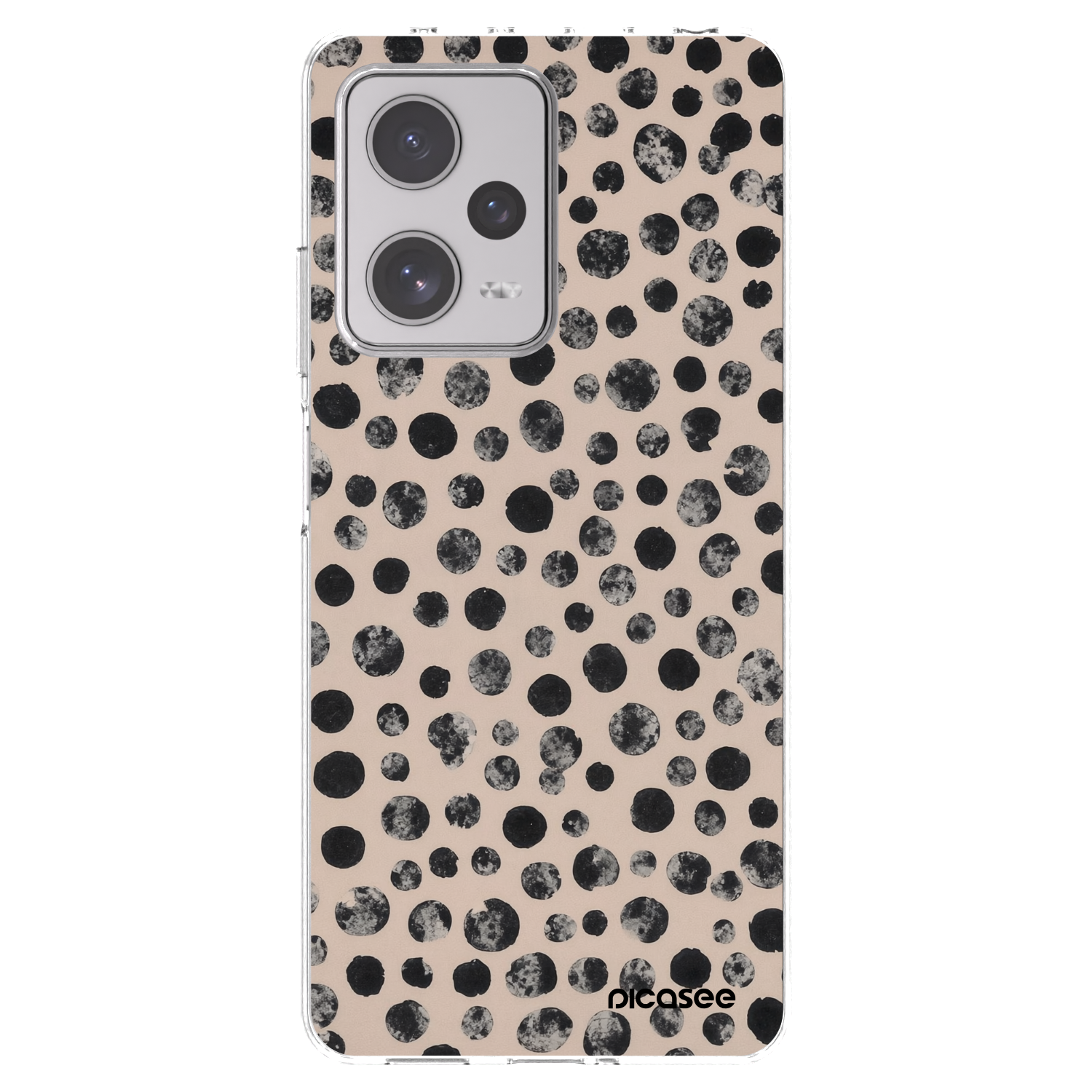 Picasee silikonový průhledný obal pro Xiaomi Redmi Note 12 Pro+ 5G - Dots