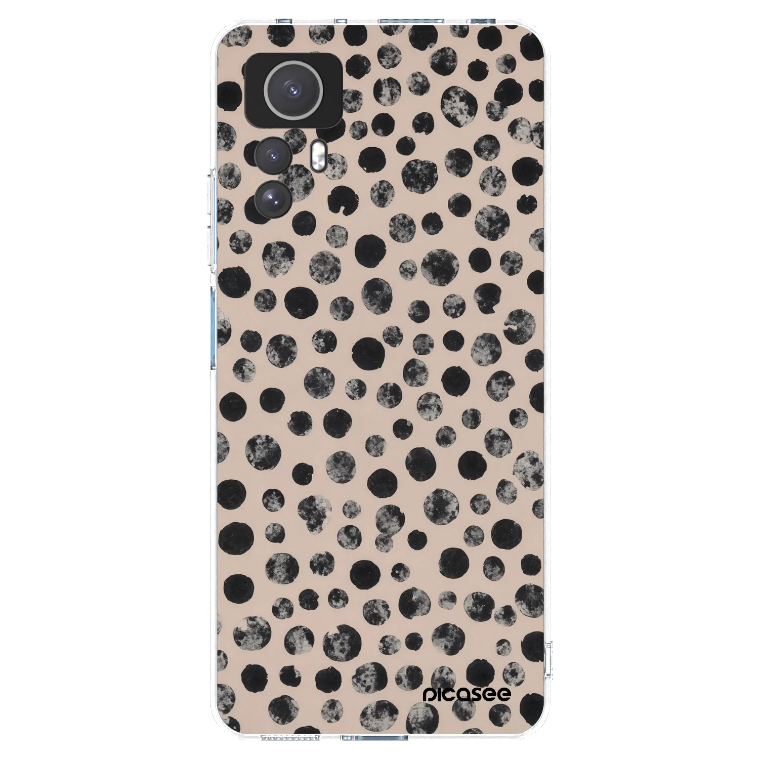 Picasee silikonový průhledný obal pro Xiaomi Redmi Note 12S - Dots