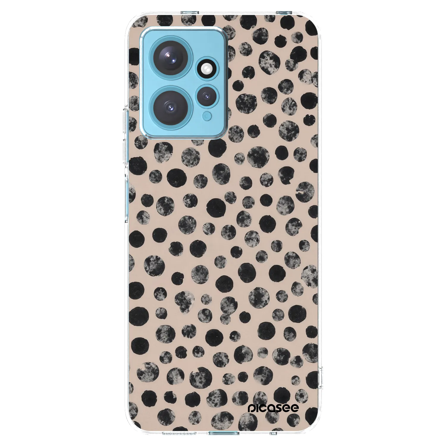 Picasee silikonový průhledný obal pro Xiaomi Redmi Note 12 4G - Dots