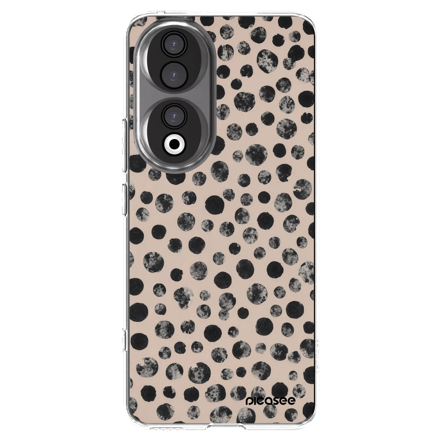 Picasee silikonový průhledný obal pro Honor 90 5G - Dots