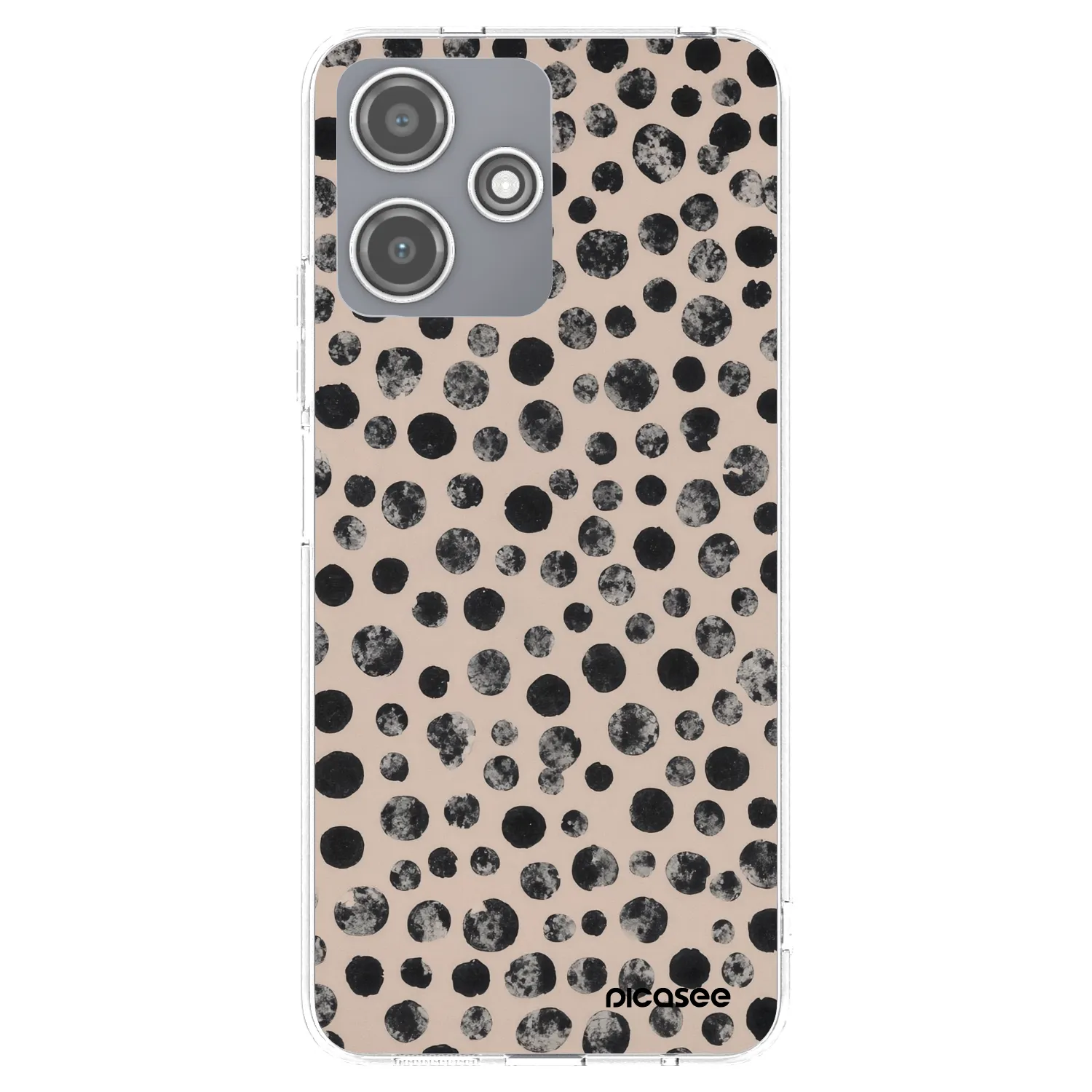 Picasee silikonový průhledný obal pro Xiaomi Redmi 12 5G - Dots