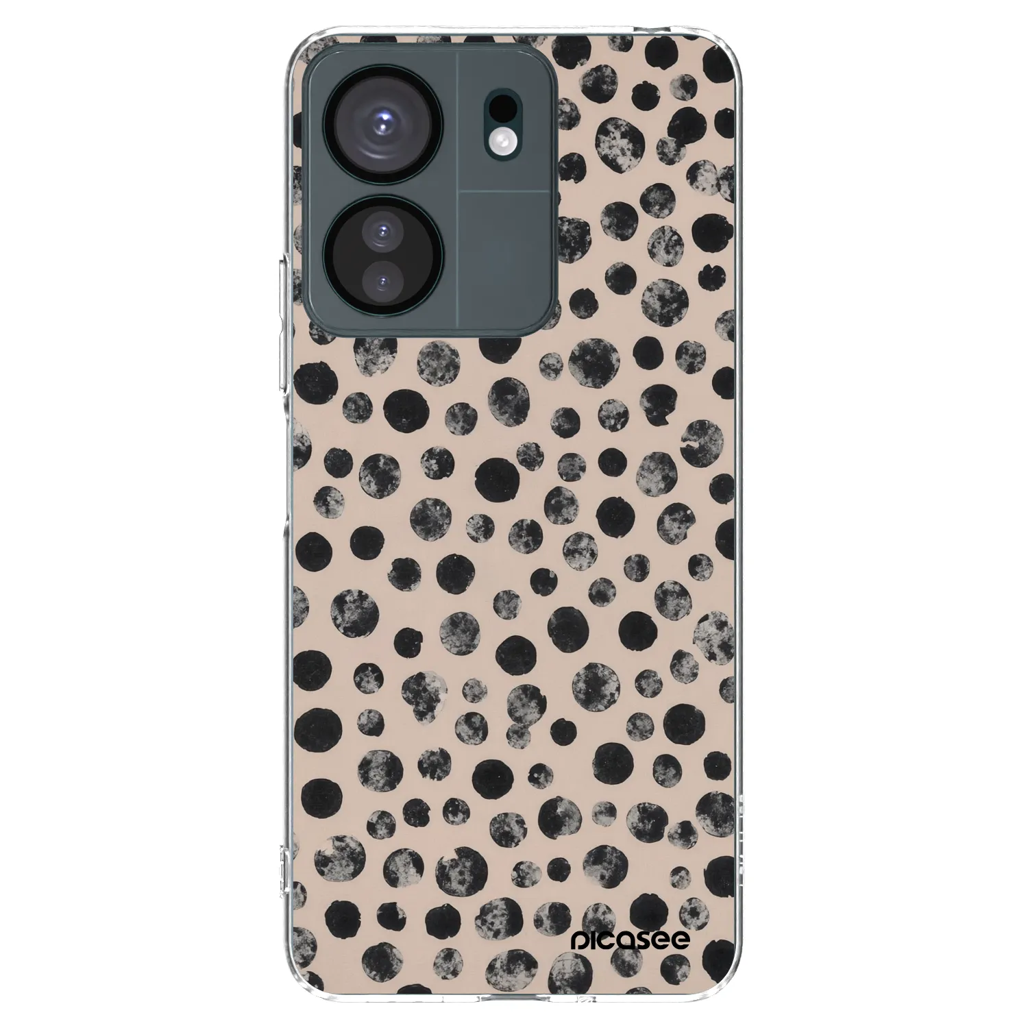 Picasee silikonový průhledný obal pro Xiaomi Redmi 13C 4G - Dots