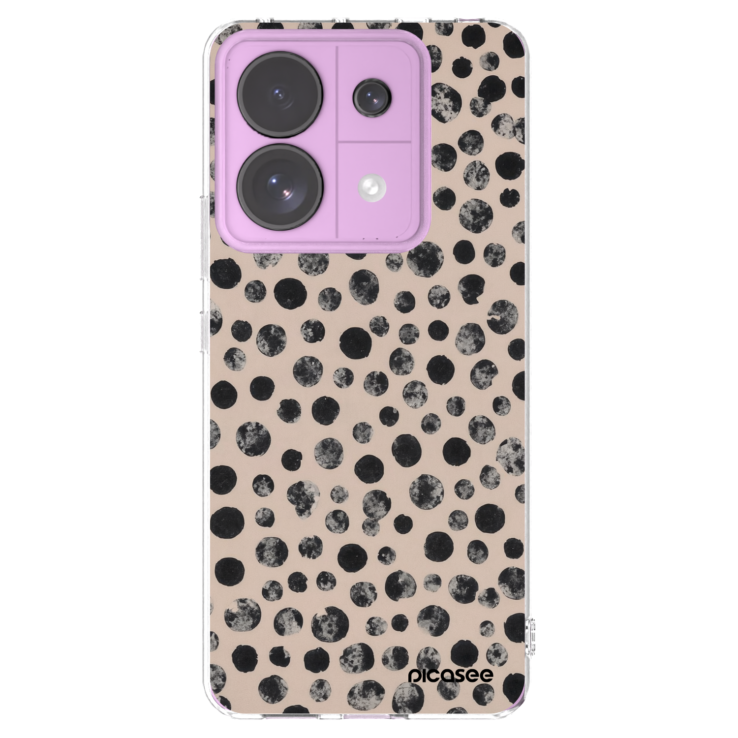 Picasee silikonový průhledný obal pro Xiaomi Redmi Note 13 Pro 5G - Dots