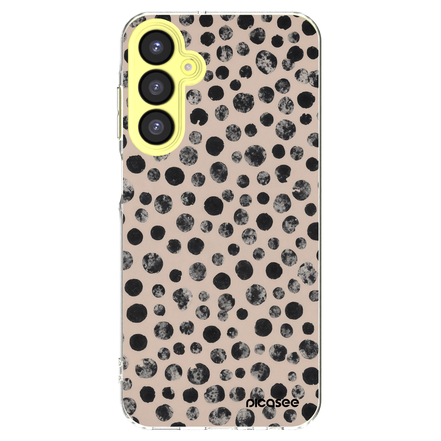 Picasee silikonový průhledný obal pro Samsung Galaxy A25 A256B 5G - Dots