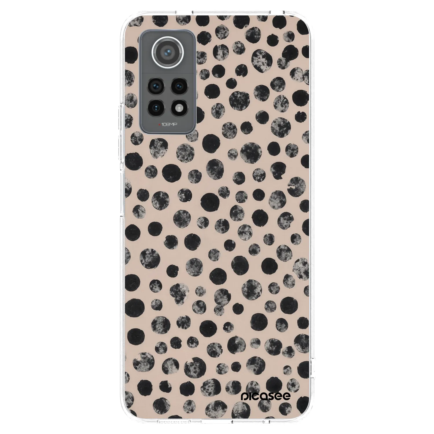 Picasee silikonový průhledný obal pro Xiaomi Redmi Note 12 Pro 4G - Dots