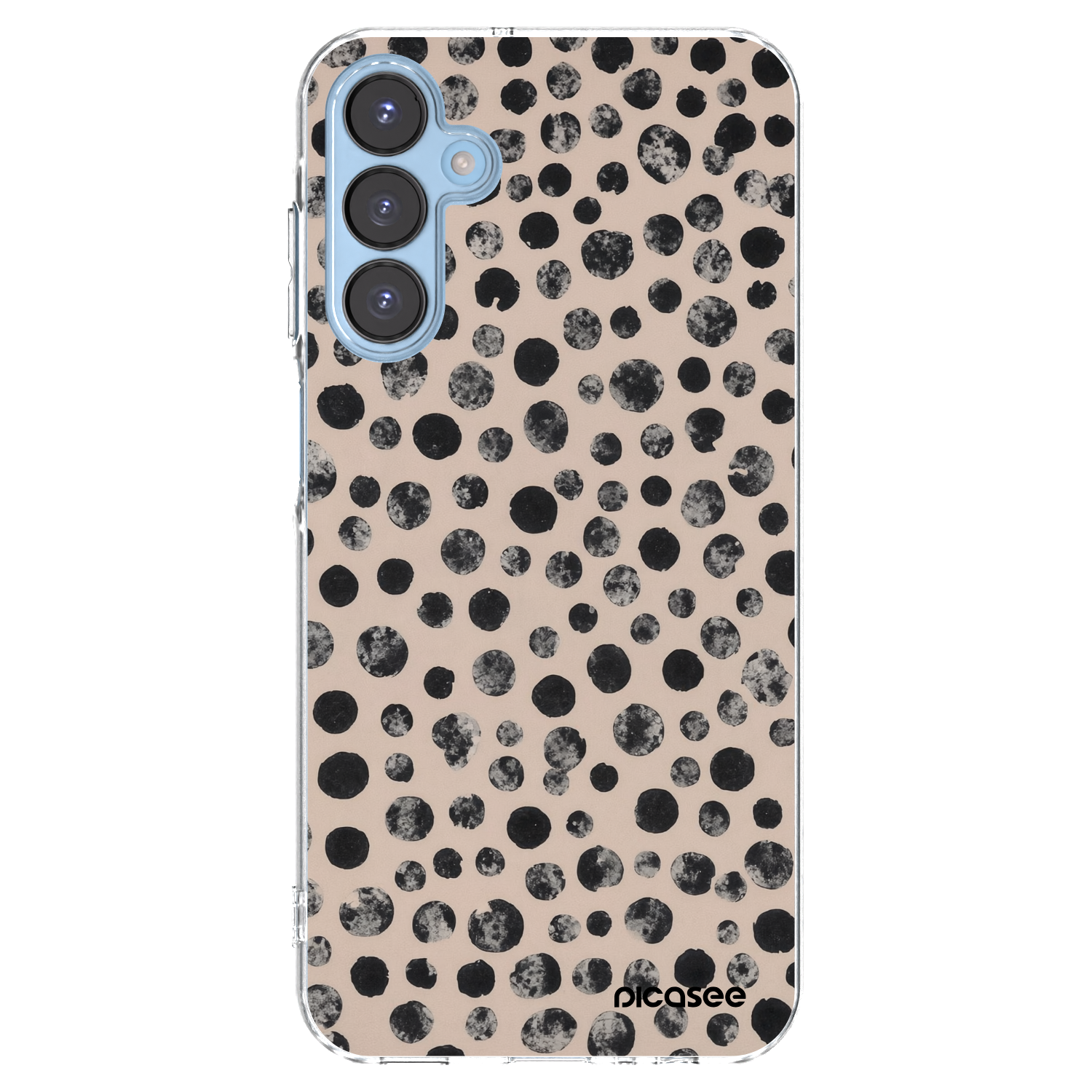 Picasee silikonový průhledný obal pro Samsung Galaxy A15 A156B 5G - Dots