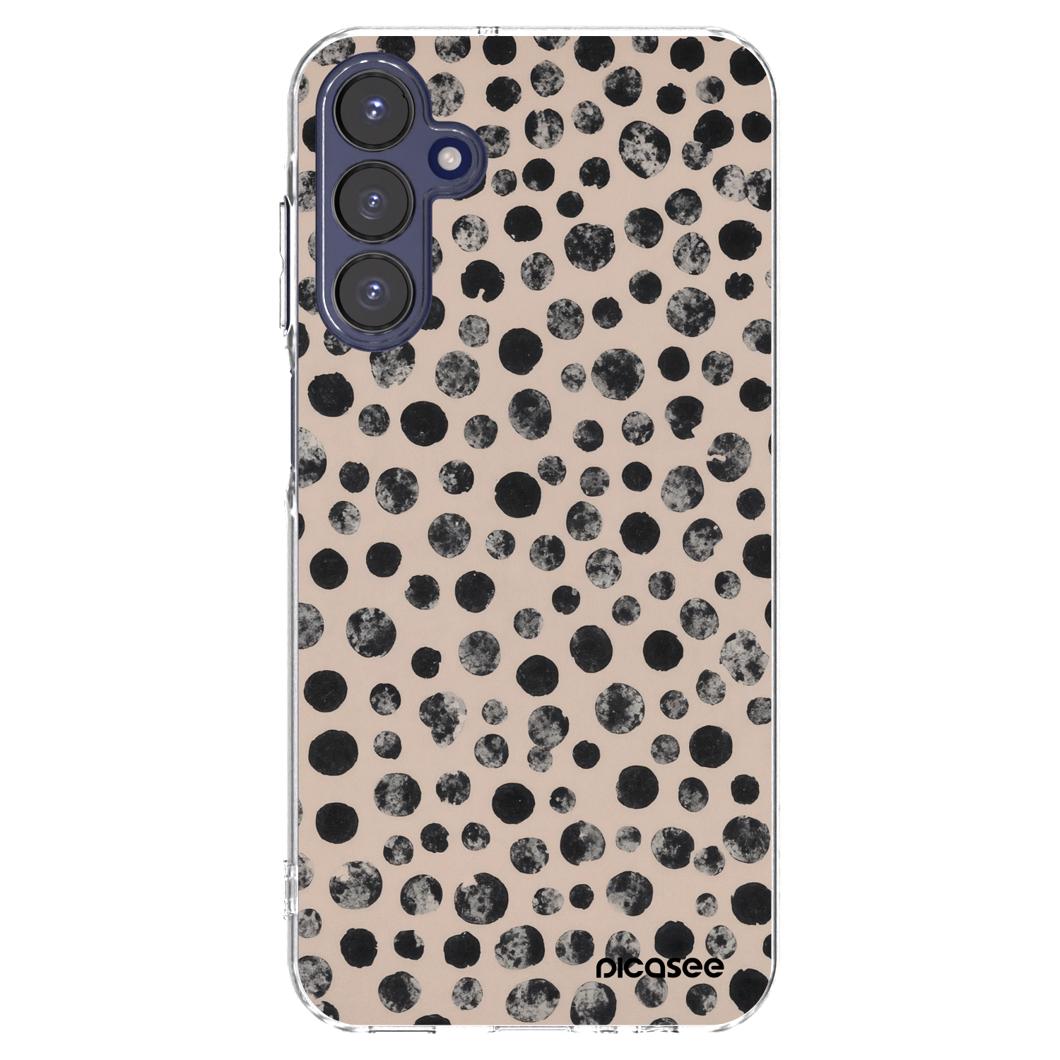 Picasee silikonový průhledný obal pro Samsung Galaxy A15 A155F 4G - Dots