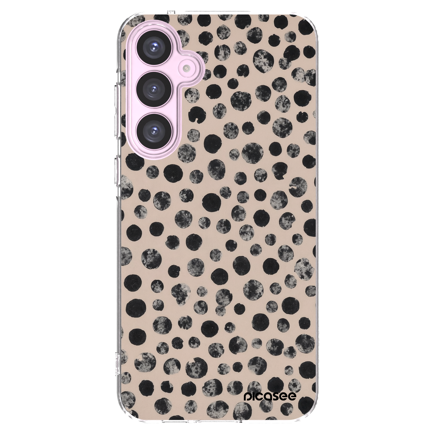 Picasee silikonový průhledný obal pro Samsung Galaxy A55 5G A556B - Dots