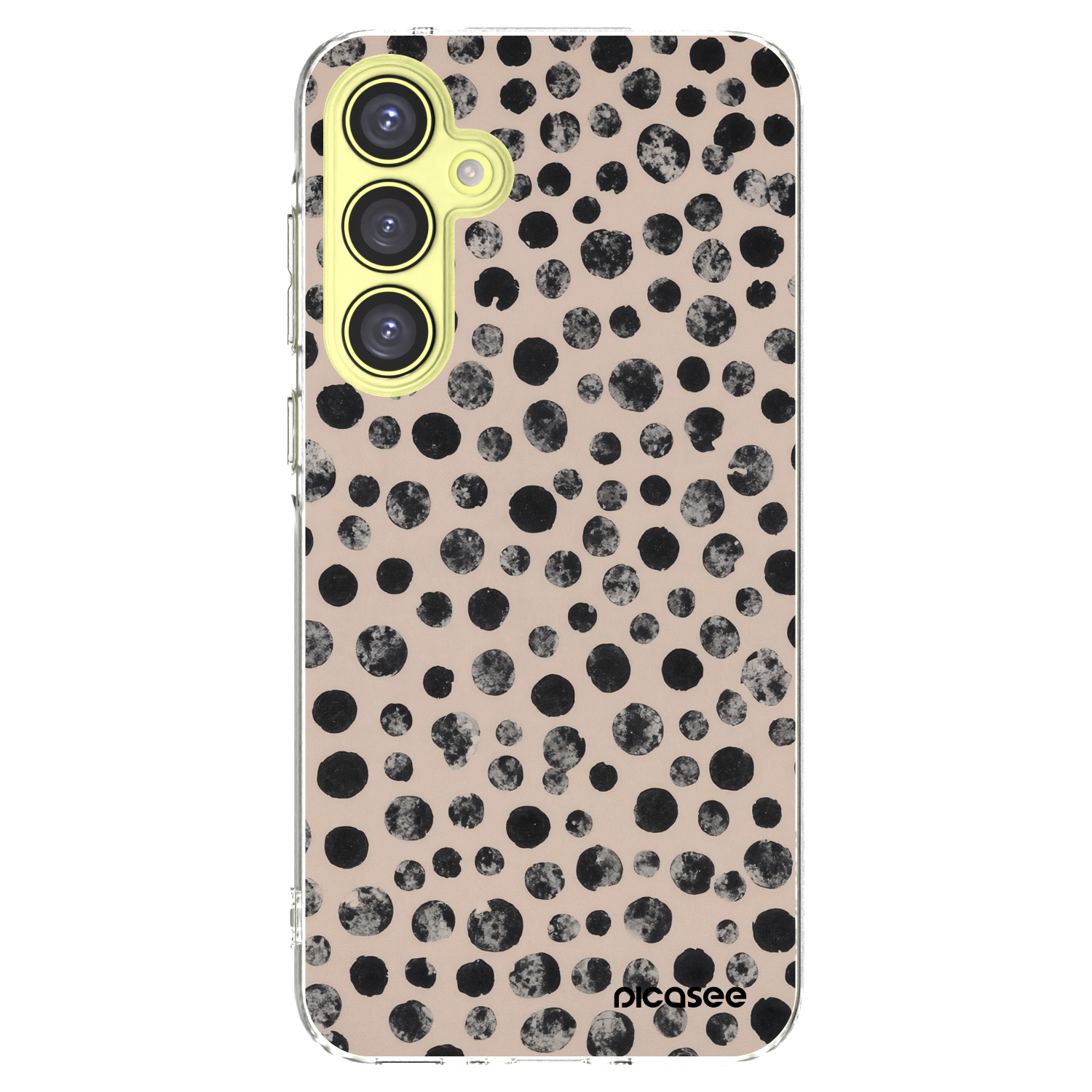 Picasee silikonový průhledný obal pro Samsung Galaxy A35 5G A356B - Dots