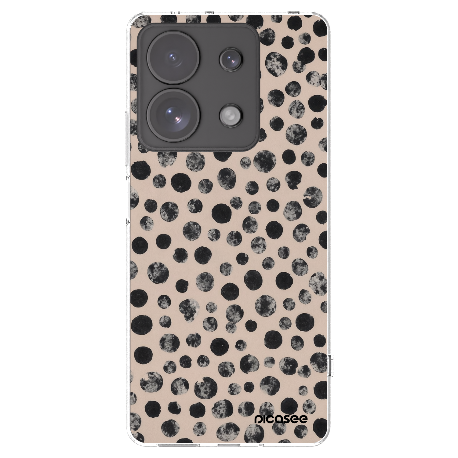 Picasee silikonový průhledný obal pro Xiaomi Redmi Note 13 Pro 4G - Dots