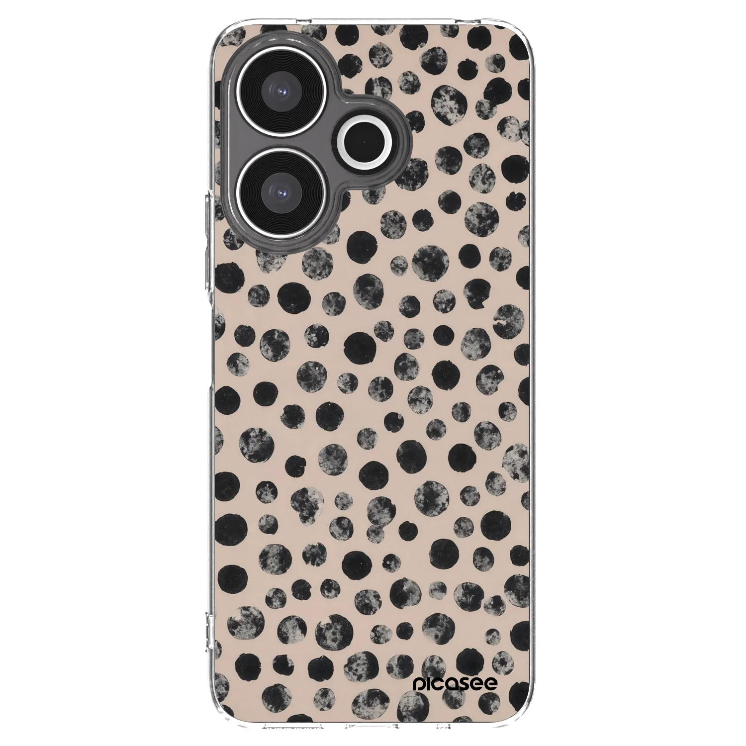 Picasee silikonový průhledný obal pro Xiaomi Redmi 13 4G - Dots