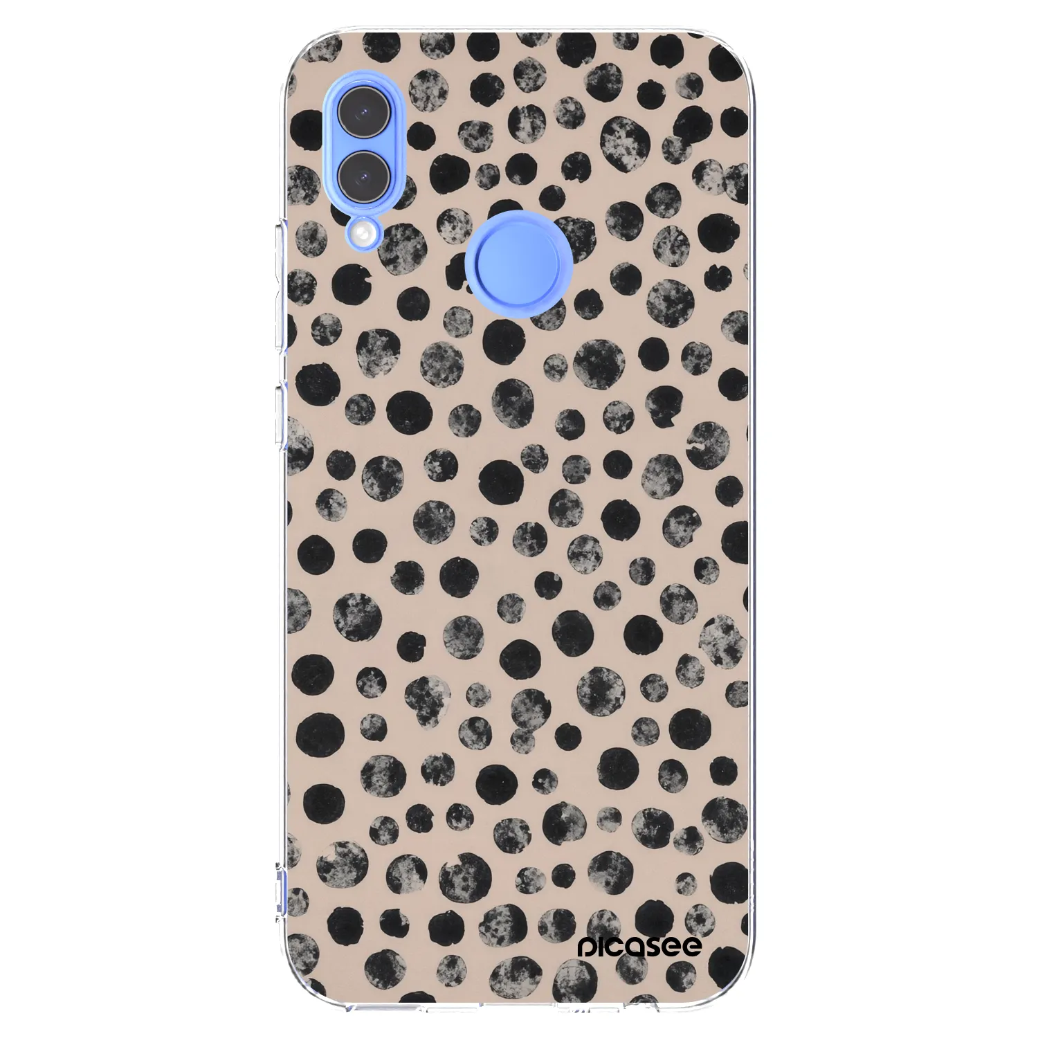 Picasee silikonový průhledný obal pro Huawei P Smart 2019 - Dots