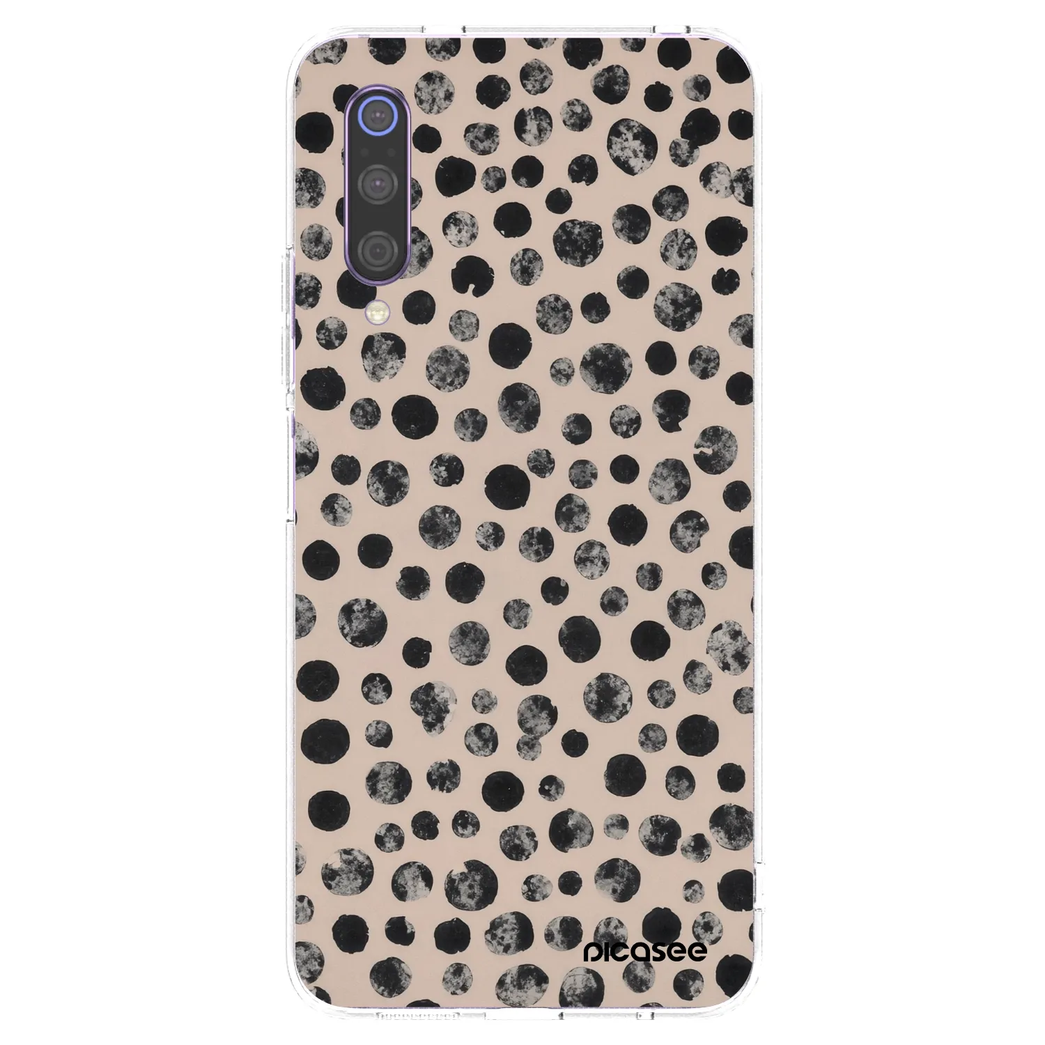 Picasee silikonový průhledný obal pro Xiaomi Mi 9 - Dots