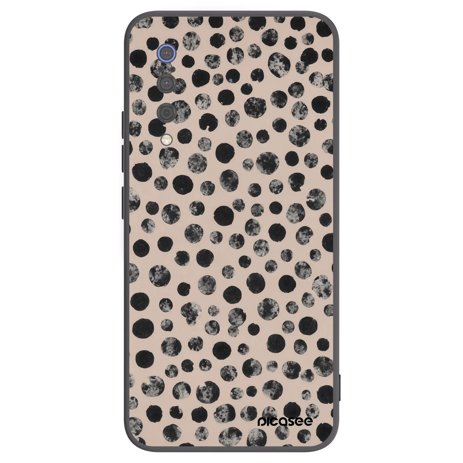 Picasee silikonový černý obal pro Xiaomi Mi 9 - Dots