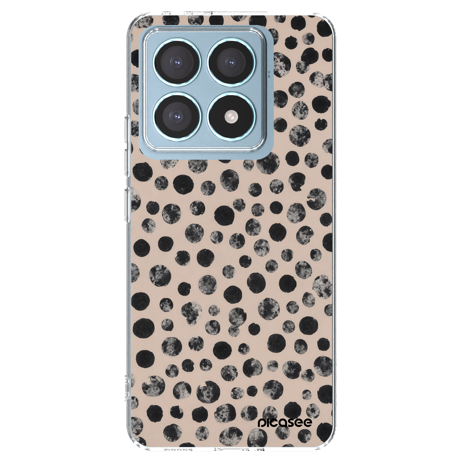 Picasee silikonový průhledný obal pro Xiaomi 14T Pro - Dots