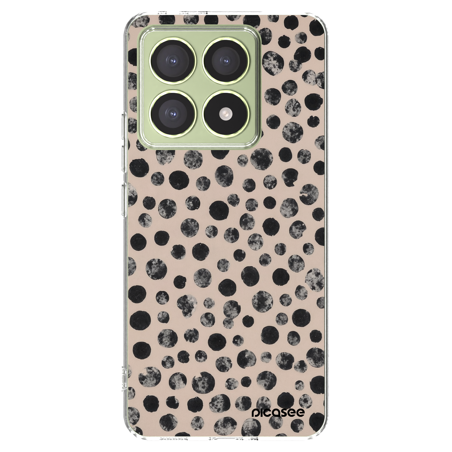 Picasee silikonový průhledný obal pro Xiaomi 14T - Dots