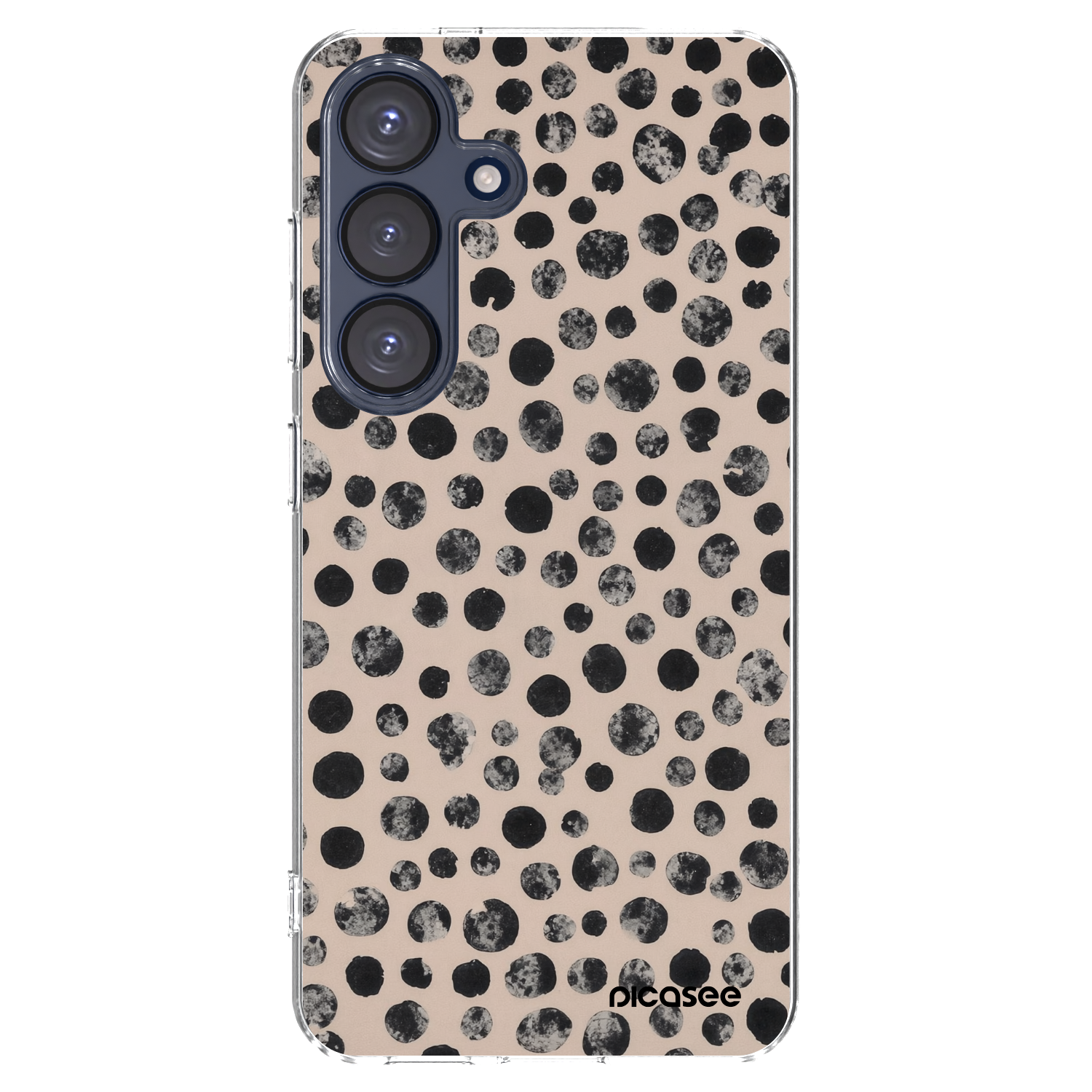 Picasee silikonový průhledný obal pro Samsung Galaxy S25 5G - Dots