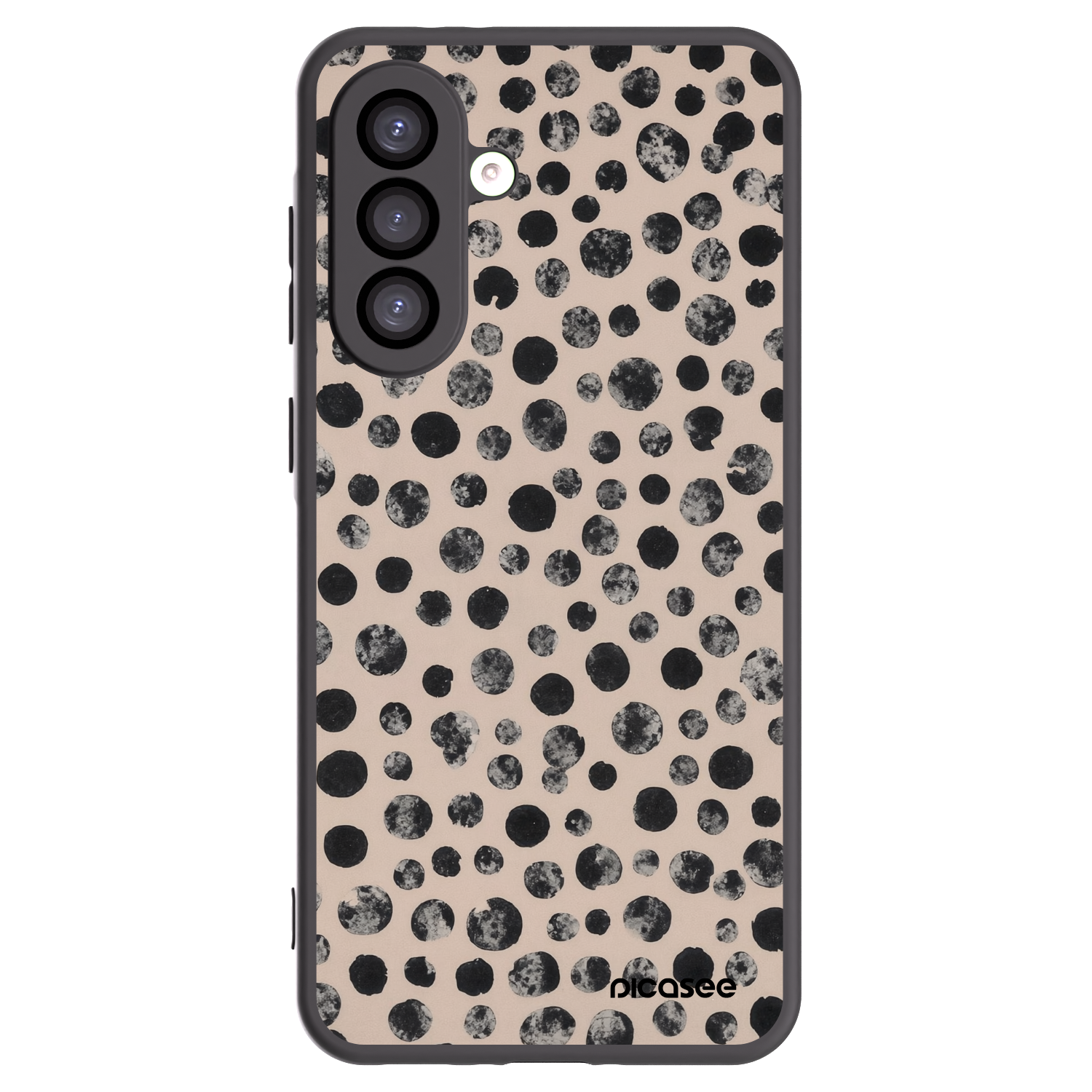 Picasee silikonový černý obal pro Samsung Galaxy A26 5G A266B - Dots