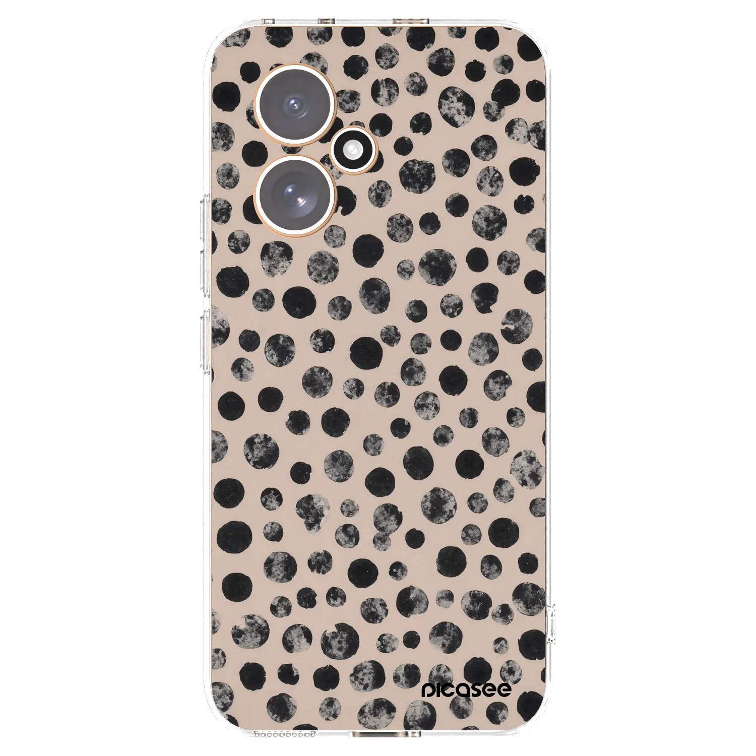 Picasee silikonový průhledný obal pro Honor 400 5G - Dots