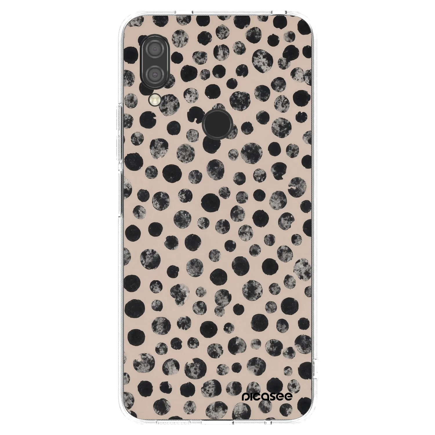 Picasee silikonový průhledný obal pro Xiaomi Redmi 7 - Dots