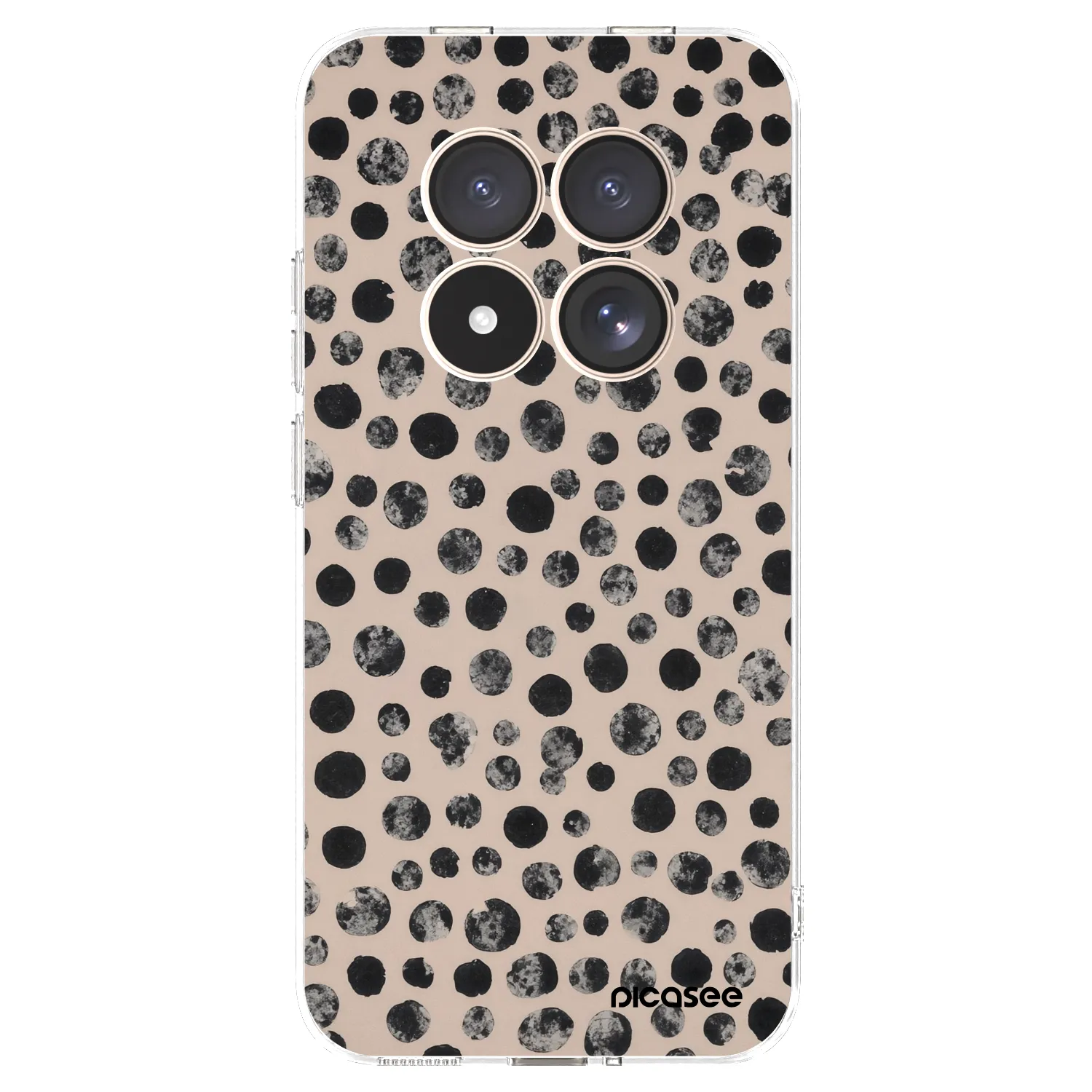 Picasee silikonový průhledný obal pro Xiaomi Redmi Note 15 Pro 4G - Dots