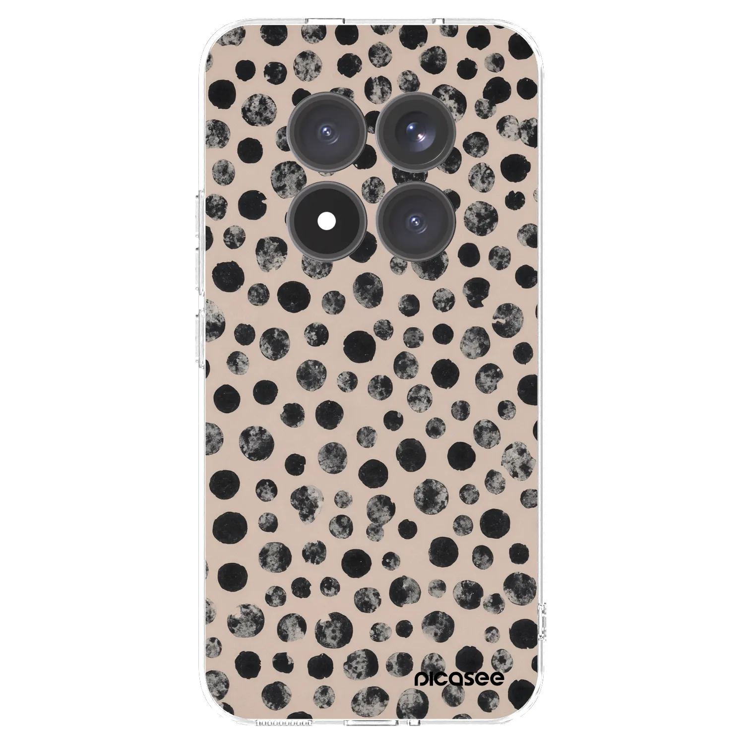 Picasee silikonový průhledný obal pro Xiaomi Redmi Note 15 Pro+ - Dots