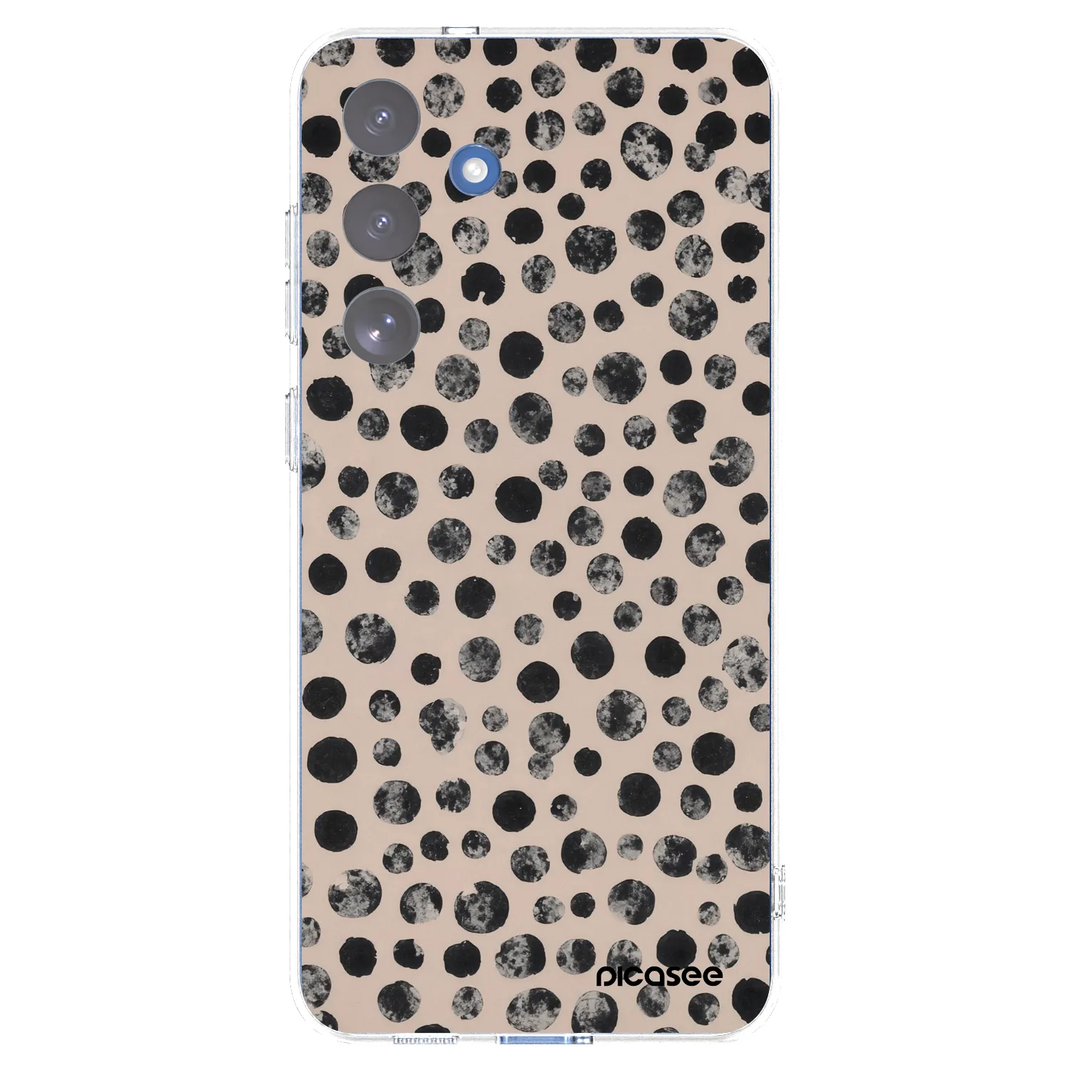 Picasee silikonový průhledný obal pro Samsung Galaxy S25 FE 5G - Dots