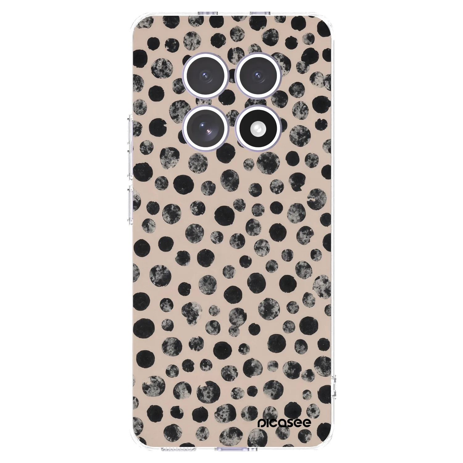 Picasee silikonový průhledný obal pro Xiaomi Redmi Note 15 - Dots